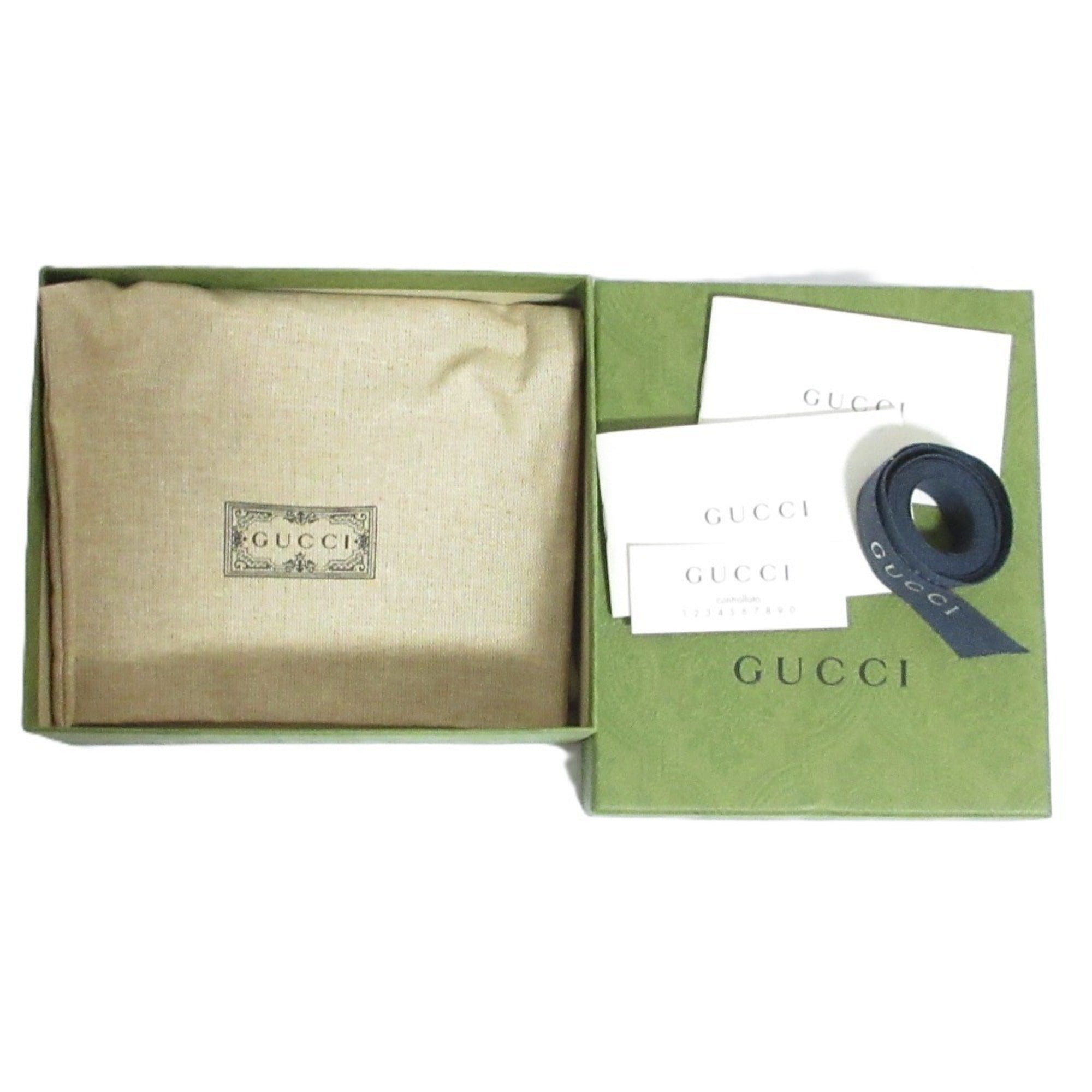 Gucci Bamboo Brown Wallet (Tri-Fold) (Pre-Owned)