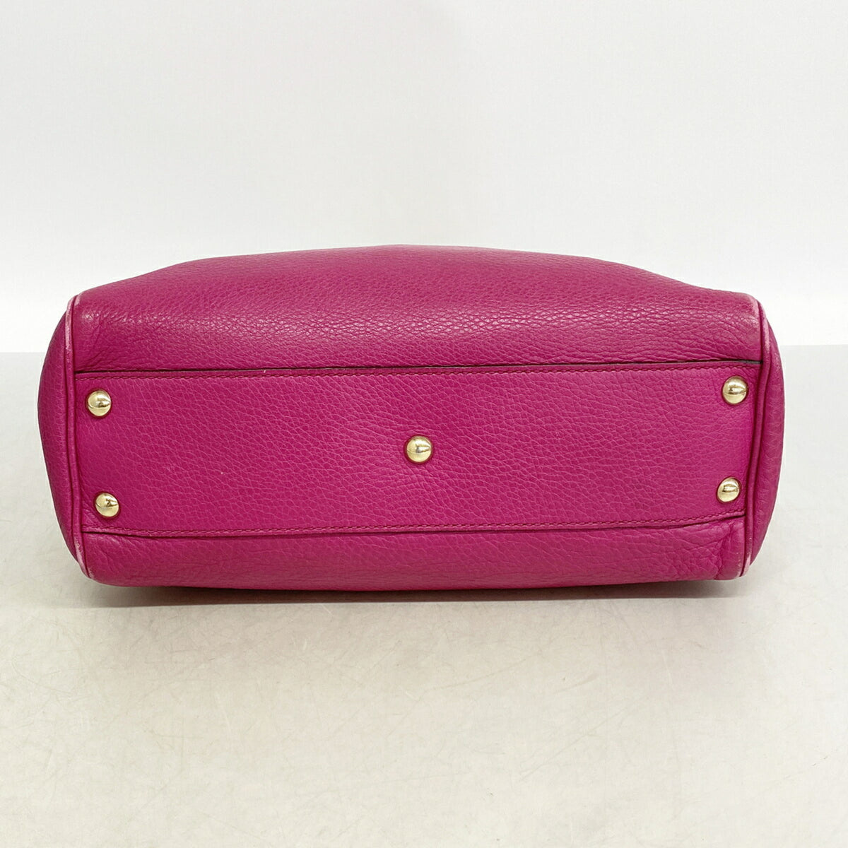 Gucci Purple Leather Handbag (Pre-Owned)