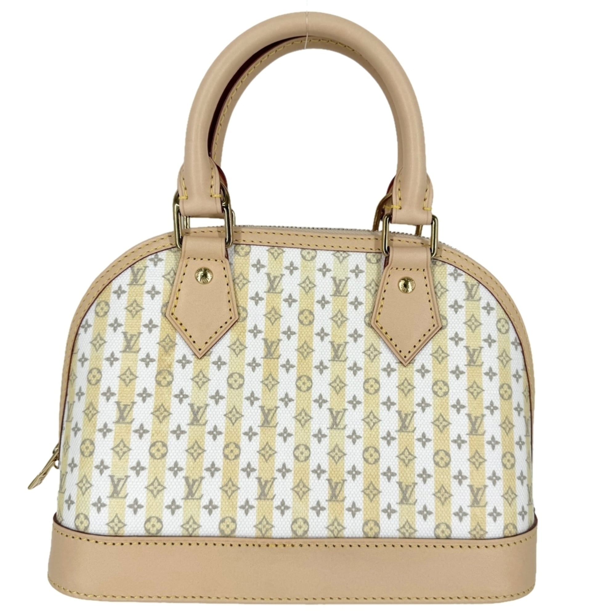 Louis Vuitton Beige Monogram White Monogram Handbag Shoulder Bag (Pre-Owned)