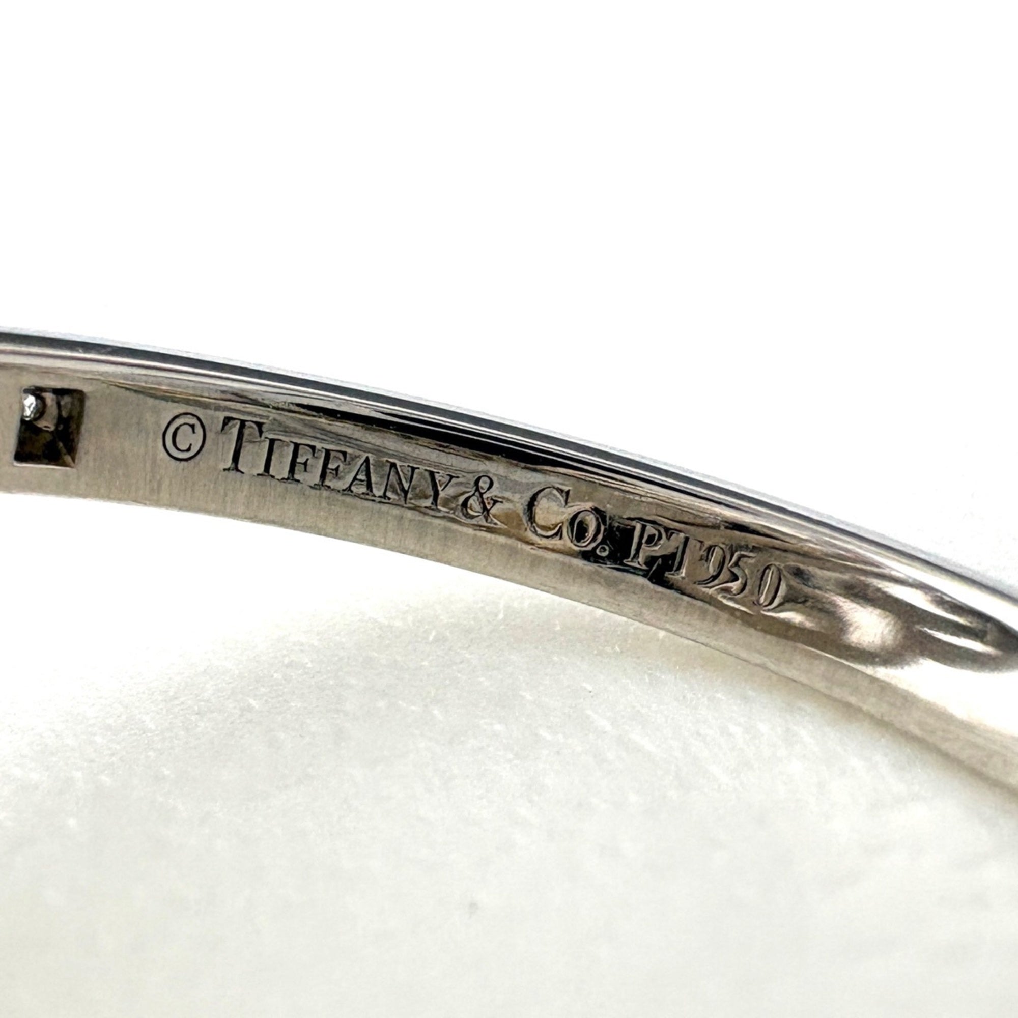 Tiffany Platinum 950 Band Ring (Pre-Owned)