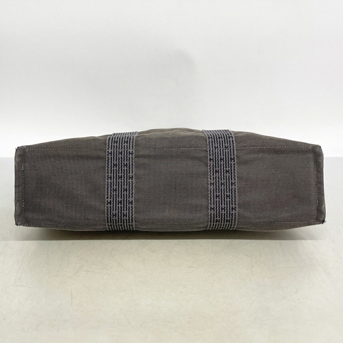Hermes Gray Nylon Tote Bag (Pre-Owned)