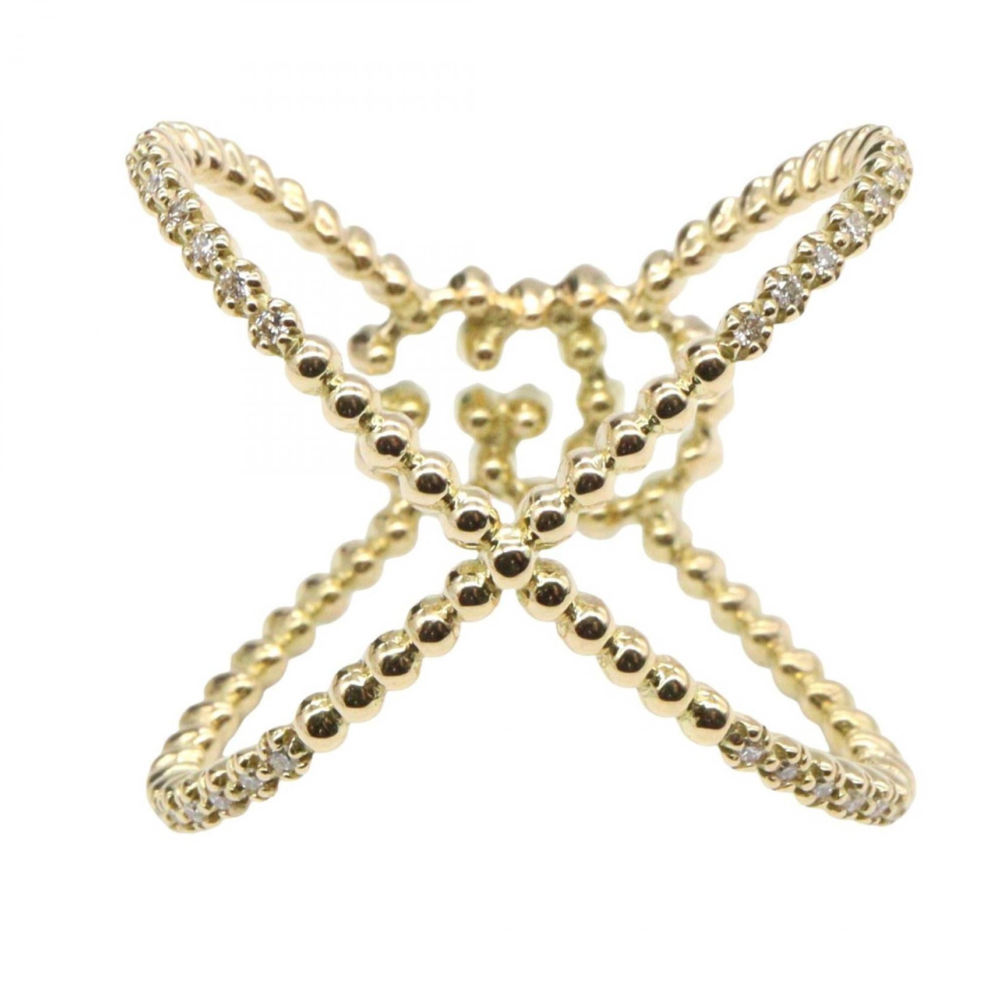 Gucci Clear Yellow Gold Yellow Gold (18K) Band Ring (Pre-Owned)