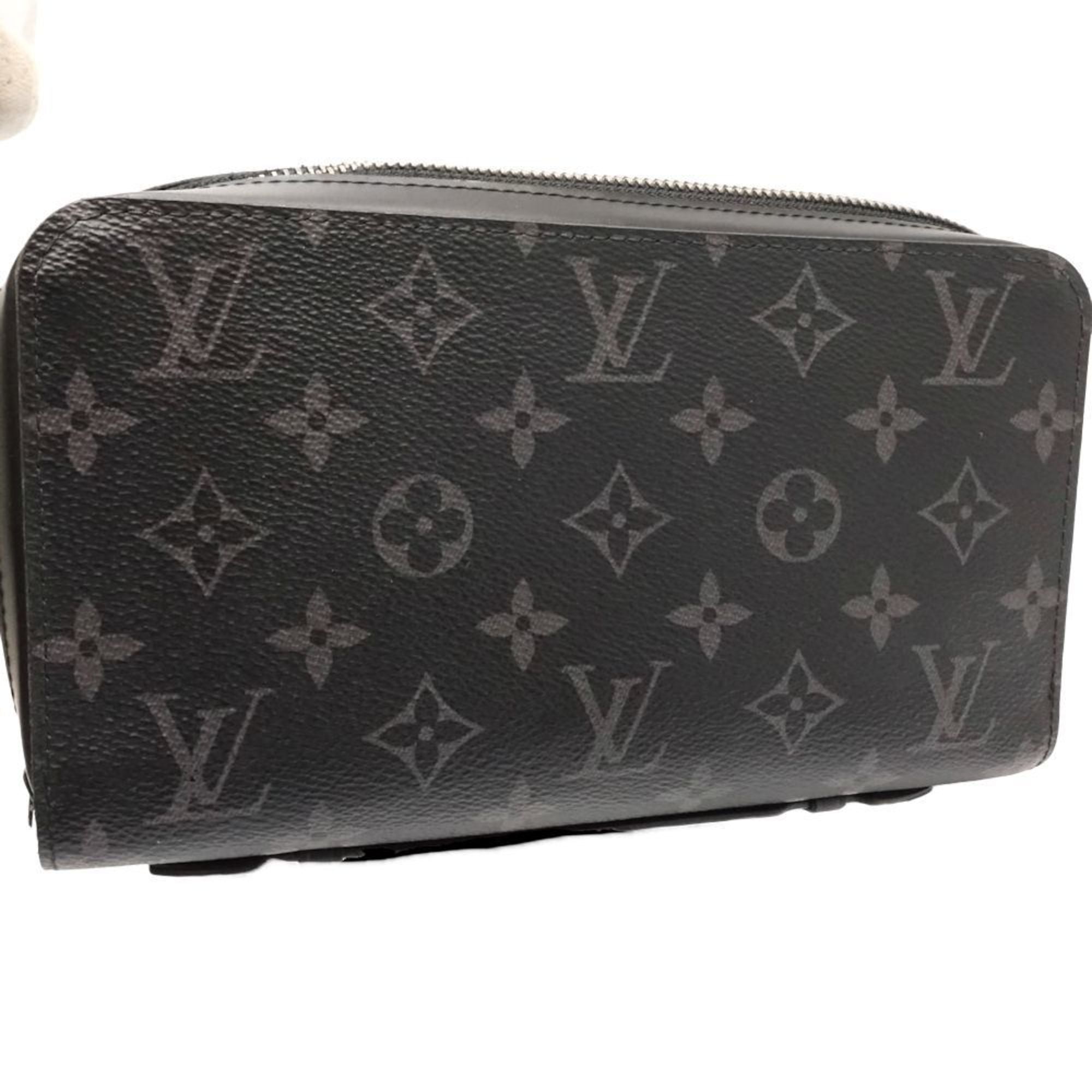 Louis Vuitton Noir Monogram Eclipse Wallet (Bi-Fold) (Pre-Owned)