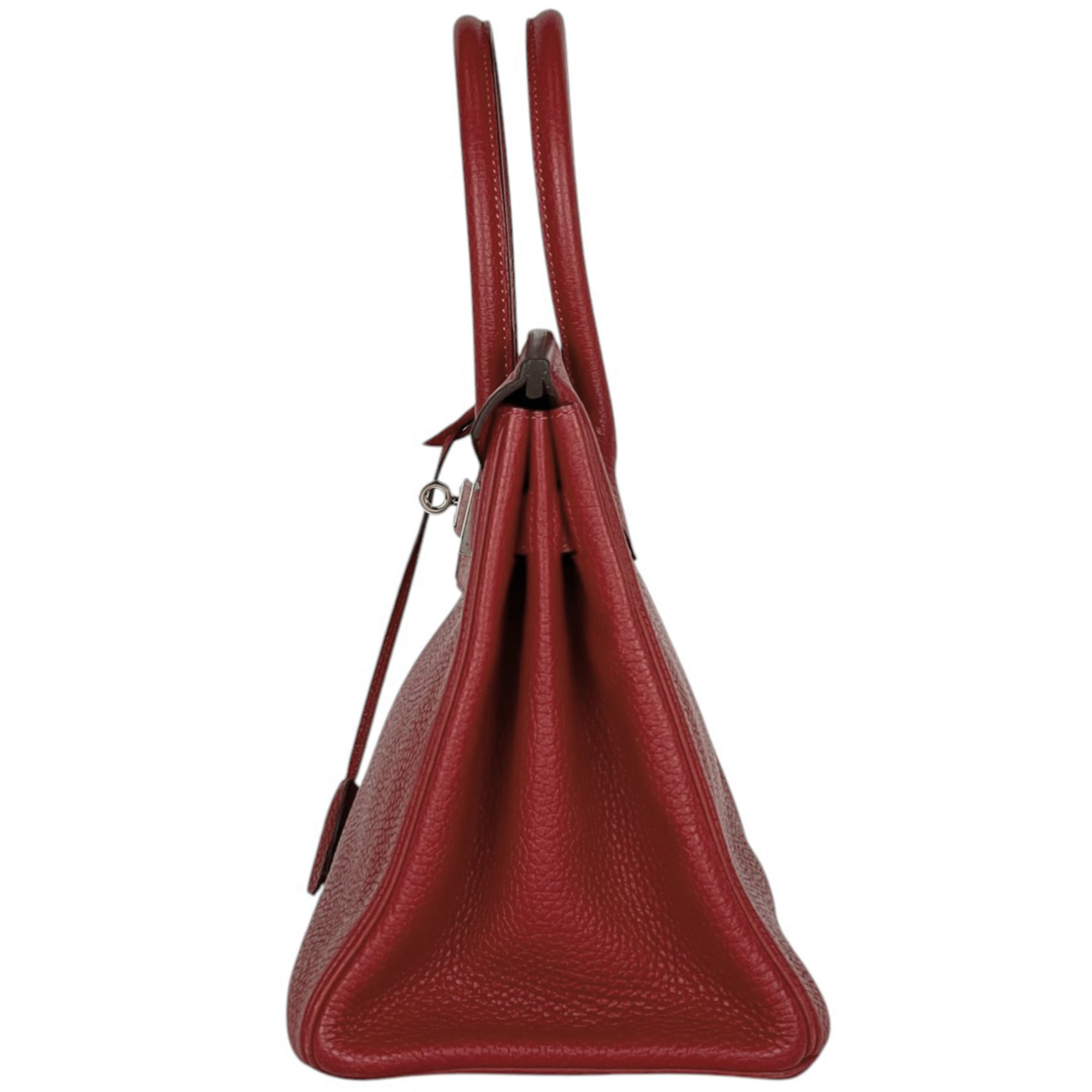 Hermes Birkin Rouge Casaque Togo Leather Handbag (Pre-Owned)