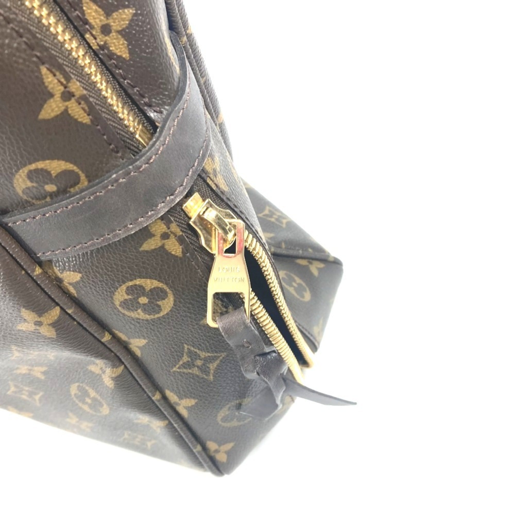 Louis Vuitton Monogram Brown Monogram Leather Briefcase (Pre-Owned)