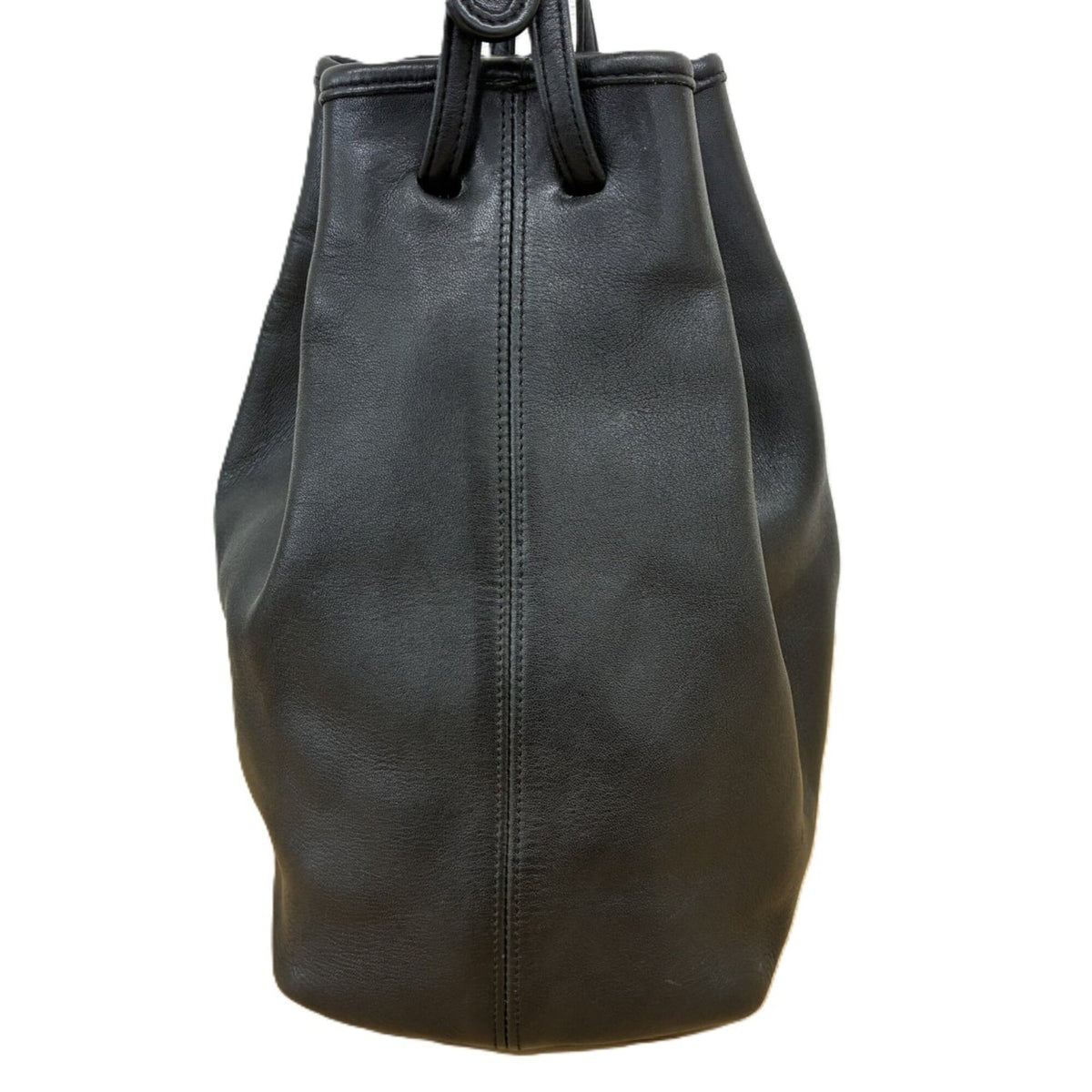 Coach Black Leather Shoulder Bag (Pre-Owned)