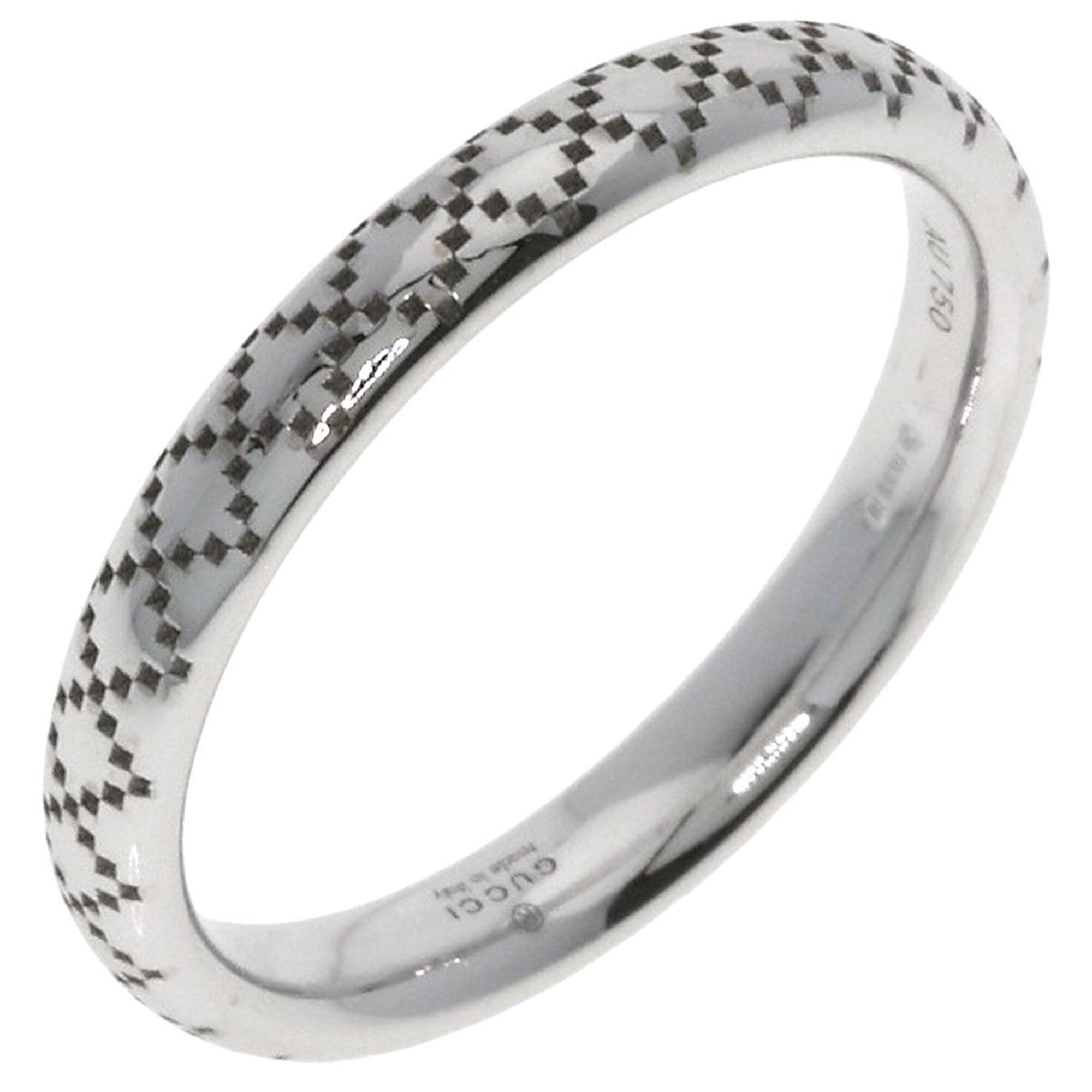 Gucci White Gold (18K) Band Ring (Pre-Owned)