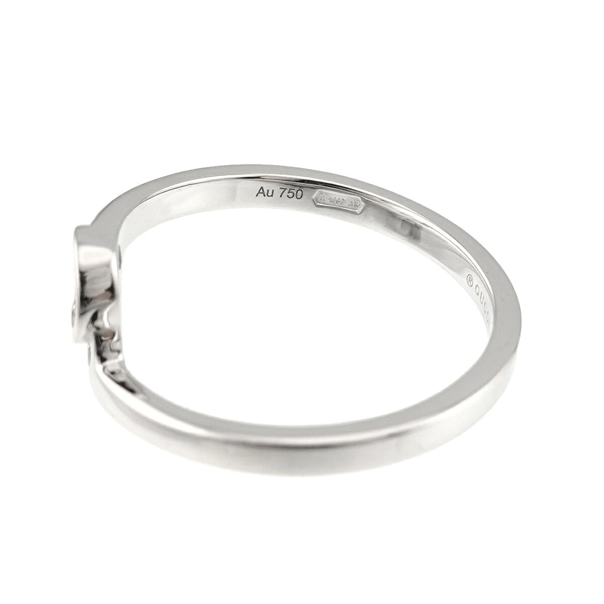 Gucci White Gold (18K) Band Ring (Pre-Owned)