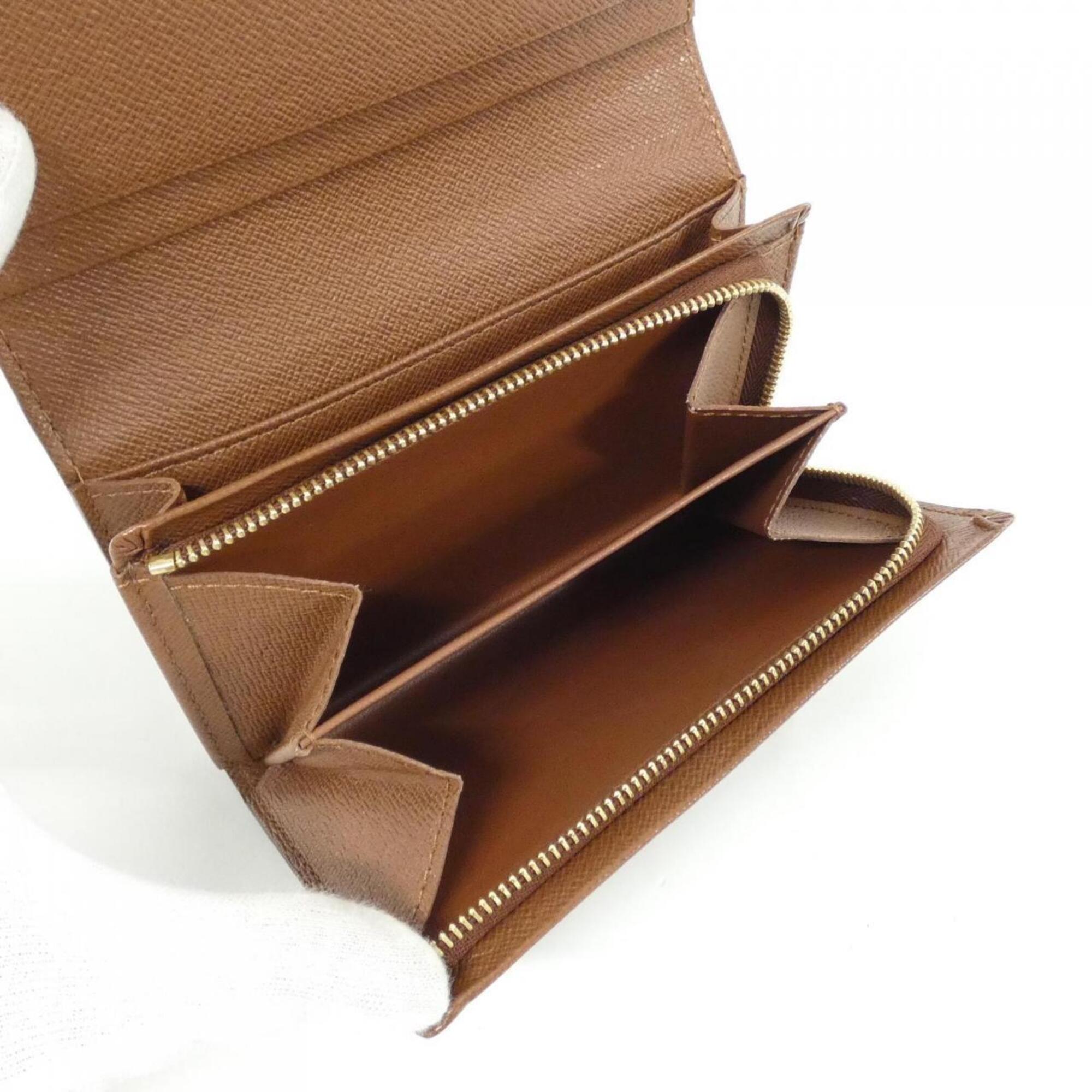 Louis Vuitton Marron Monogram Monogram Wallet (Bi-Fold) (Pre-Owned)