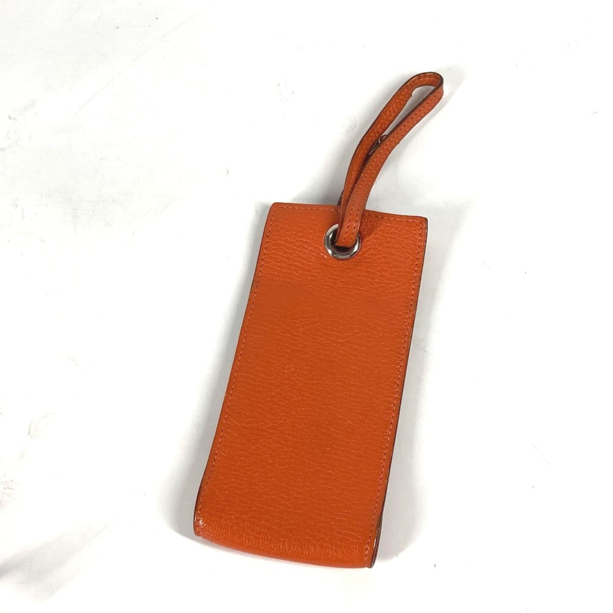 Hermes Orange Leather Pouch (Pre-Owned)