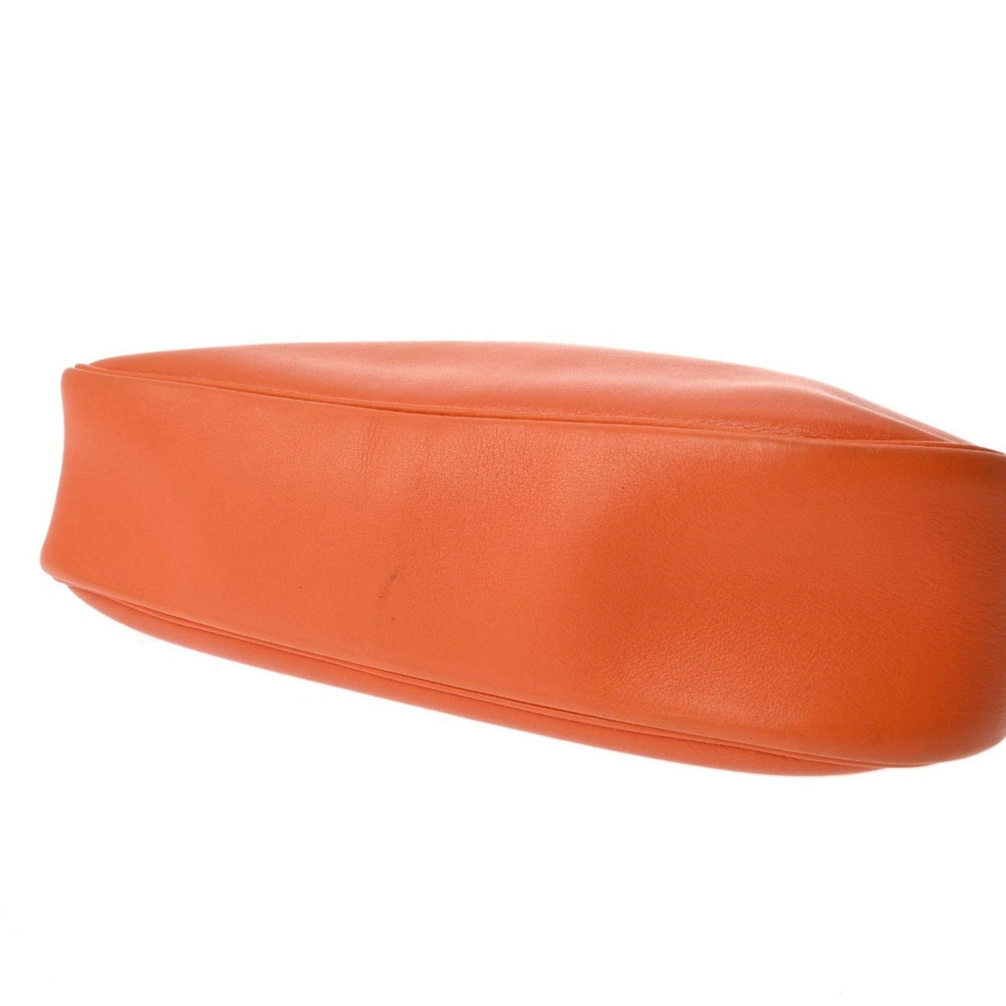 Hermes Orange Gulliver Leather Shoulder Bag (Pre-Owned)