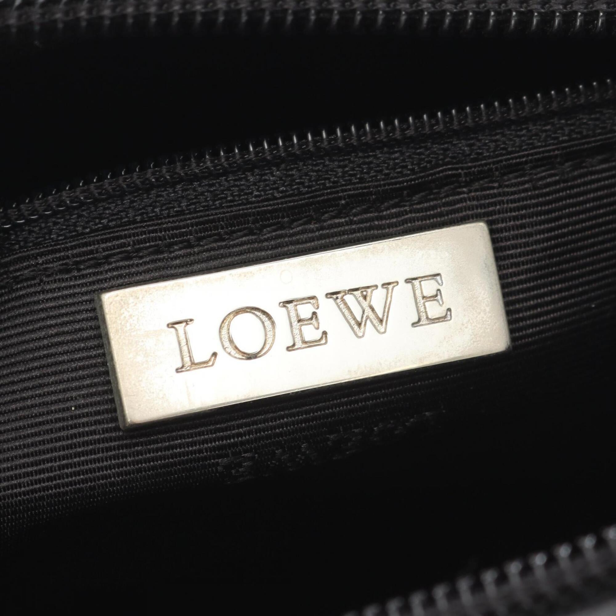 Loewe Black Leather Handbag (Pre-Owned)