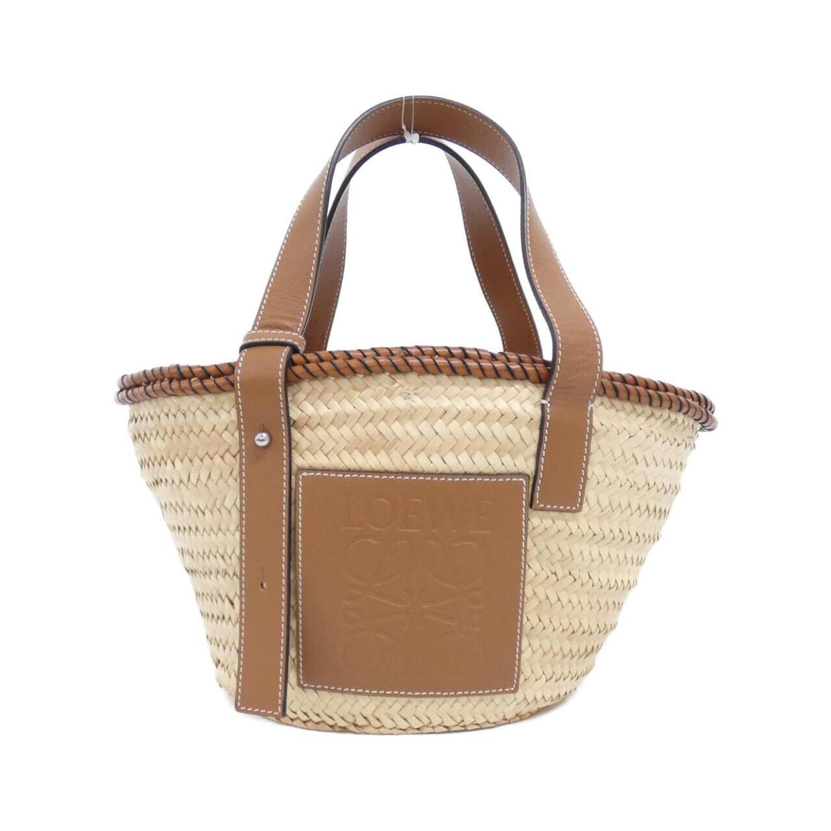 Loewe Beige Raffia Handbag (Pre-Owned)