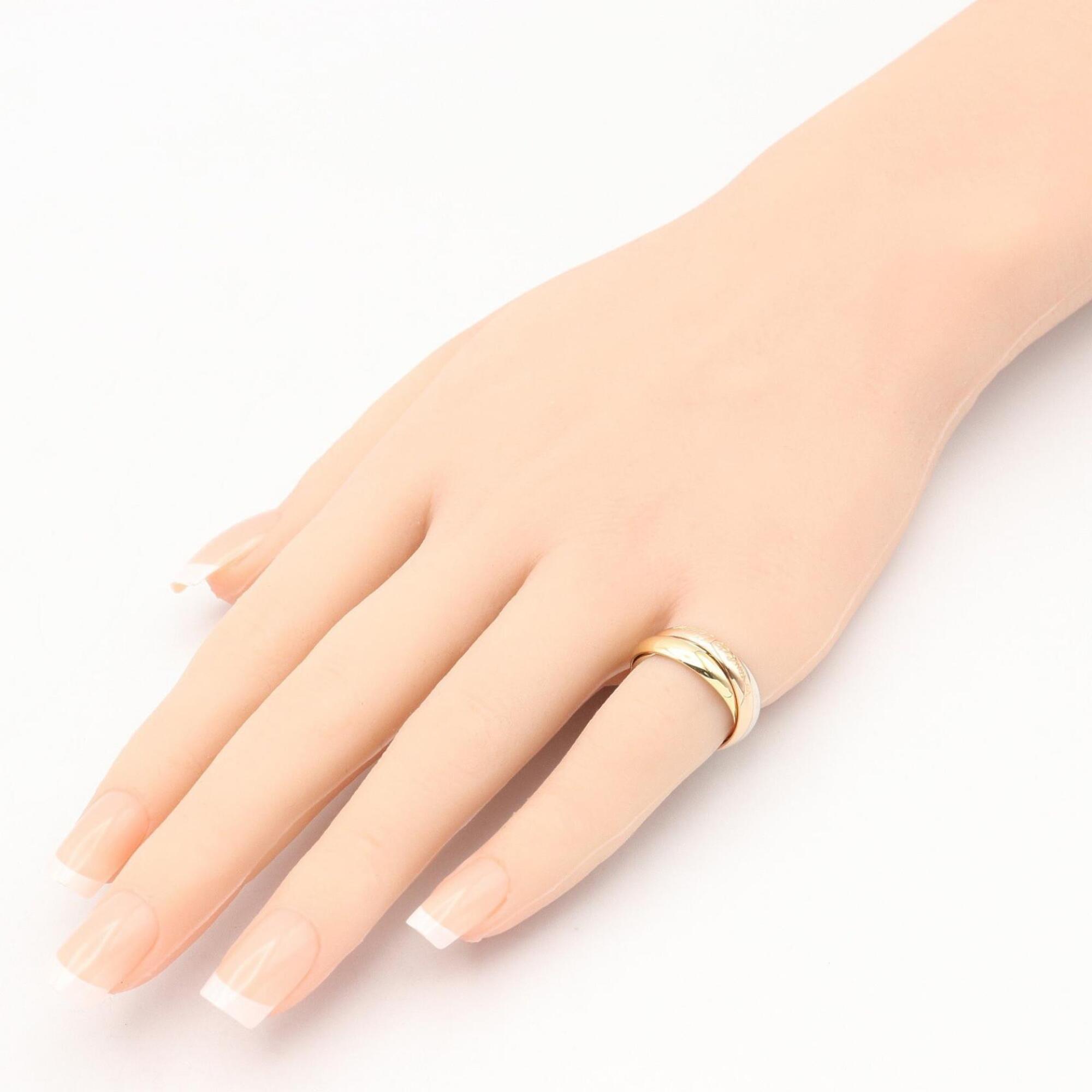 Cartier Gold Silver Yellow Gold (18K) Pink Gold (18K) White Gold (18K) Band Ring (Pre-Owned)