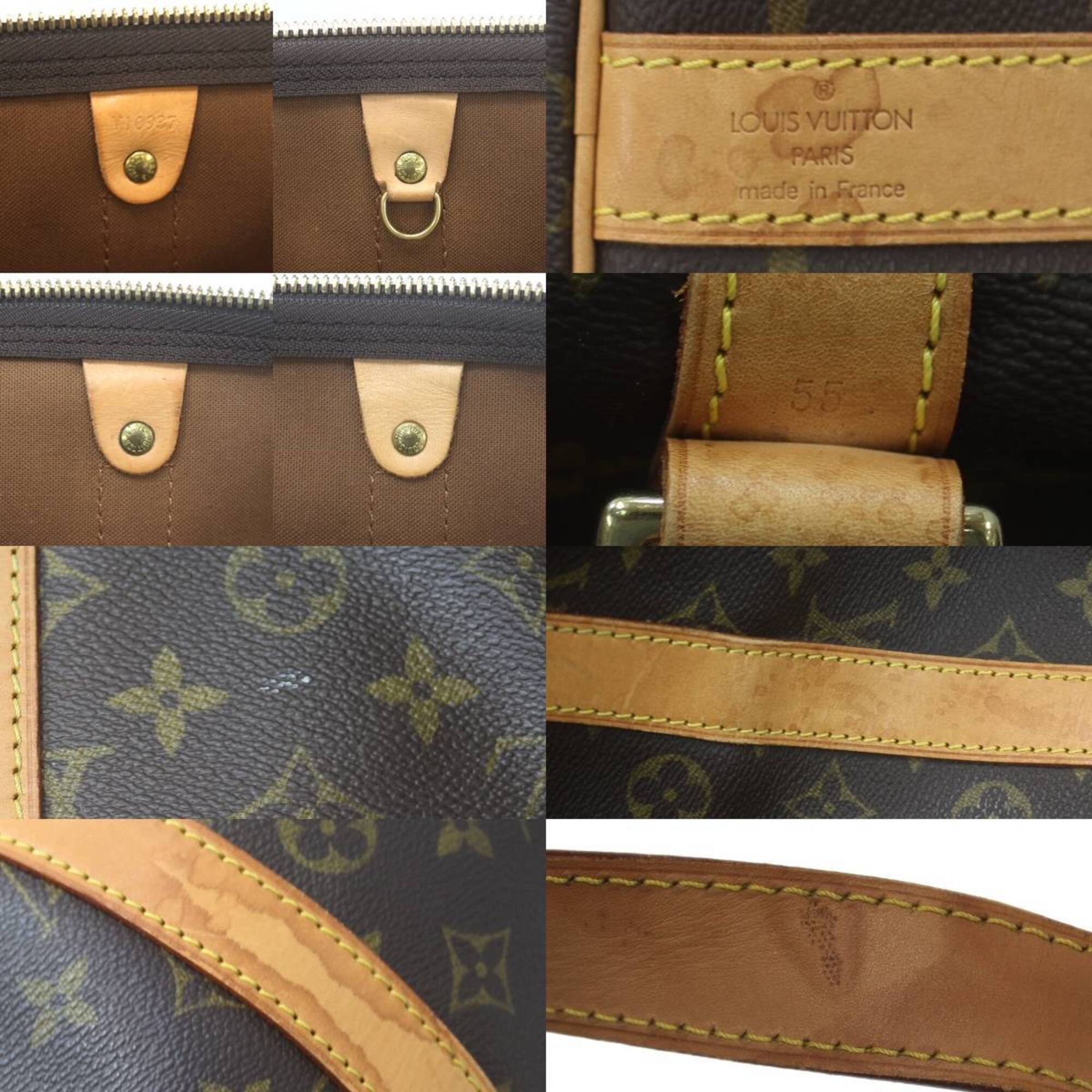Louis Vuitton Monogram Brown Monogram Boston Bag (Pre-Owned)