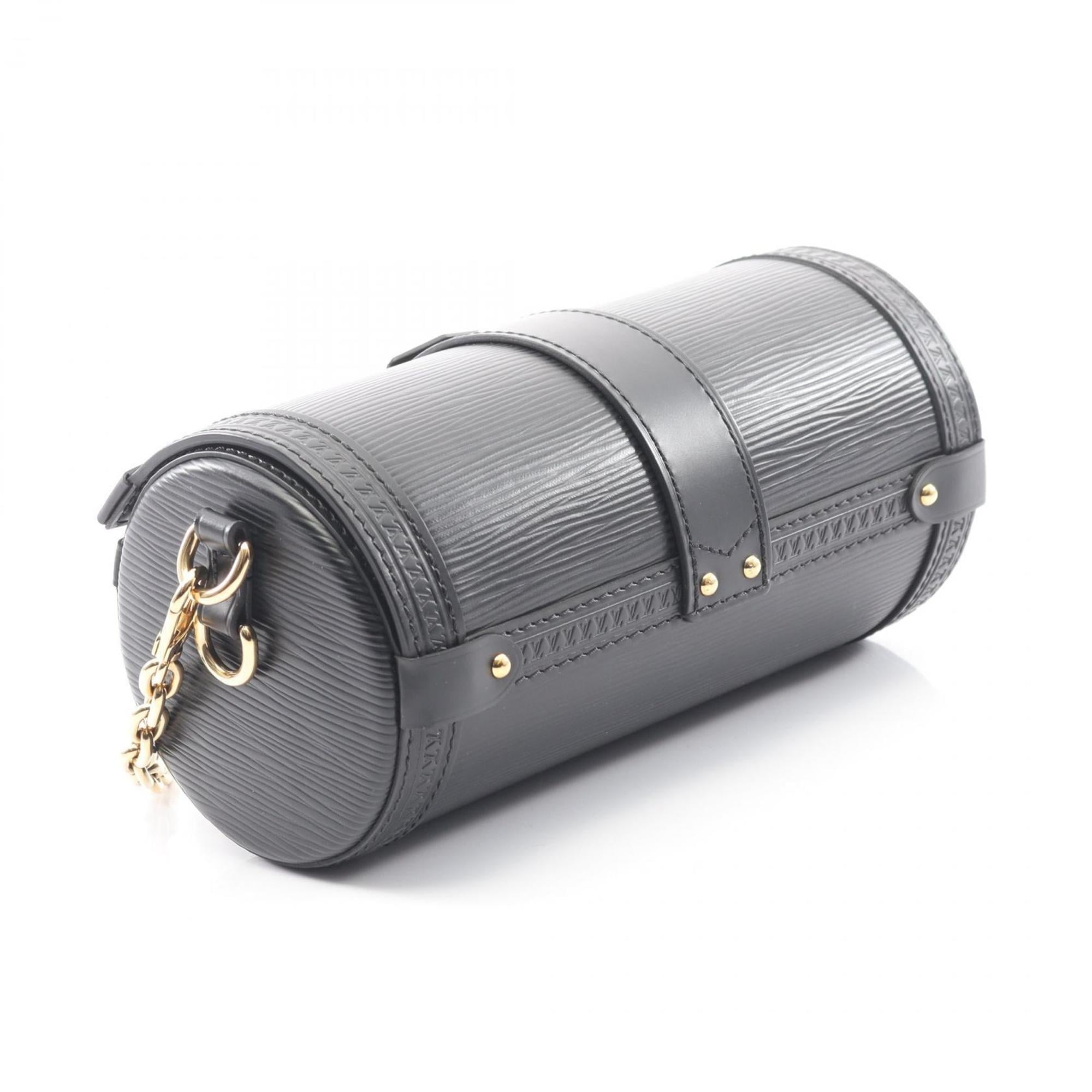 Louis Vuitton Black Epi Leather Handbag Shoulder Bag (Pre-Owned)