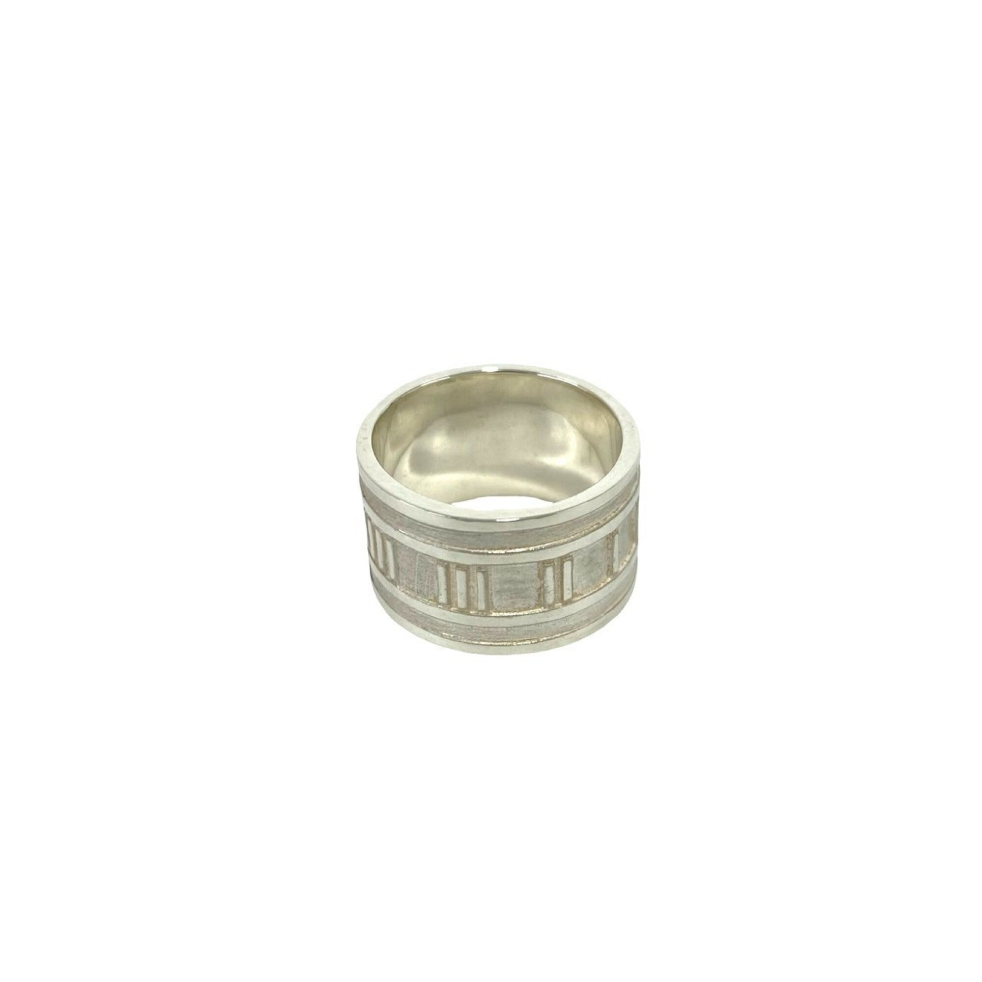 Tiffany Silver Silver 925 Band Ring (Pre-Owned)