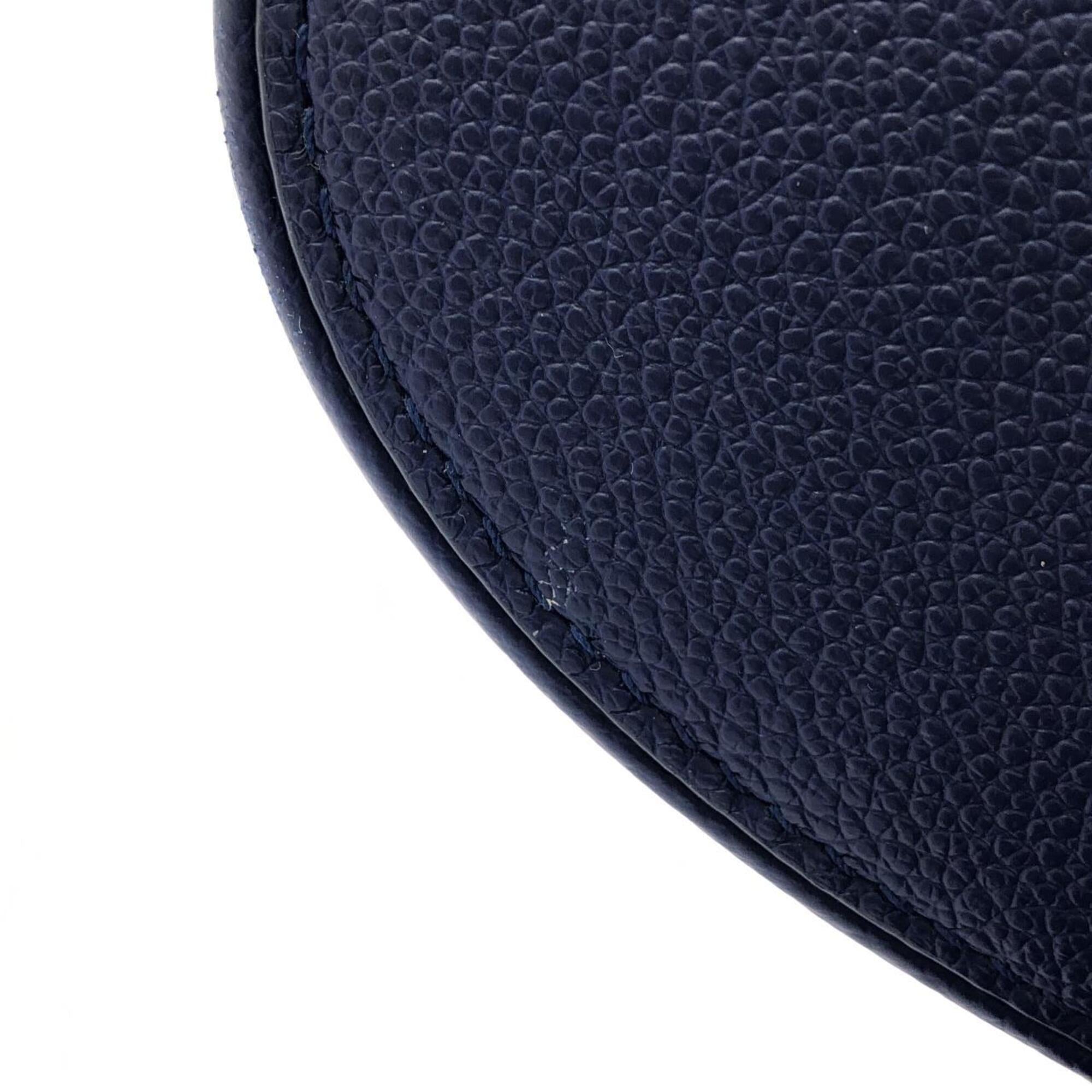 Louis Vuitton Blue Leather Shoulder Bag (Pre-Owned)