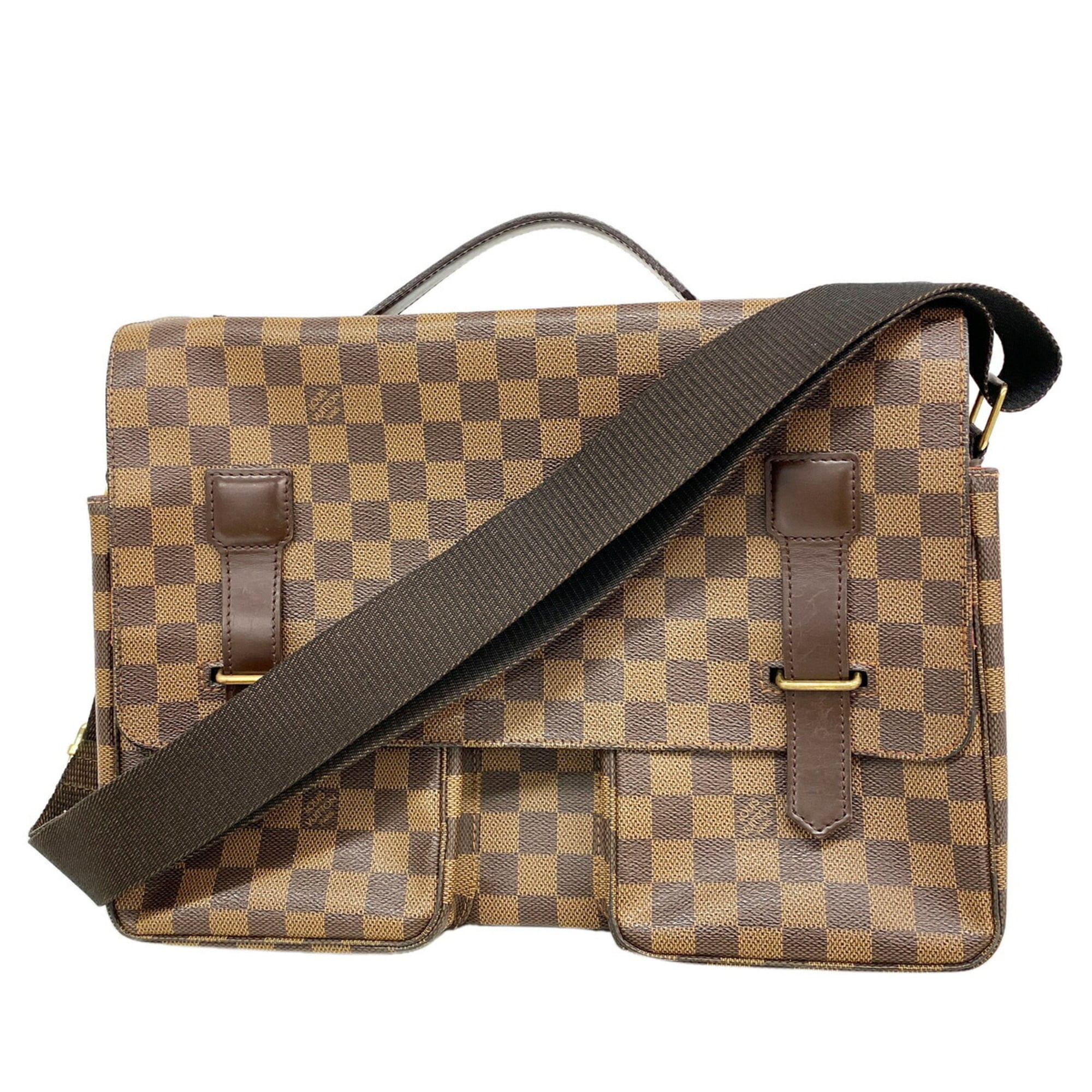 Louis Vuitton Ebene Handbag (Pre-Owned)