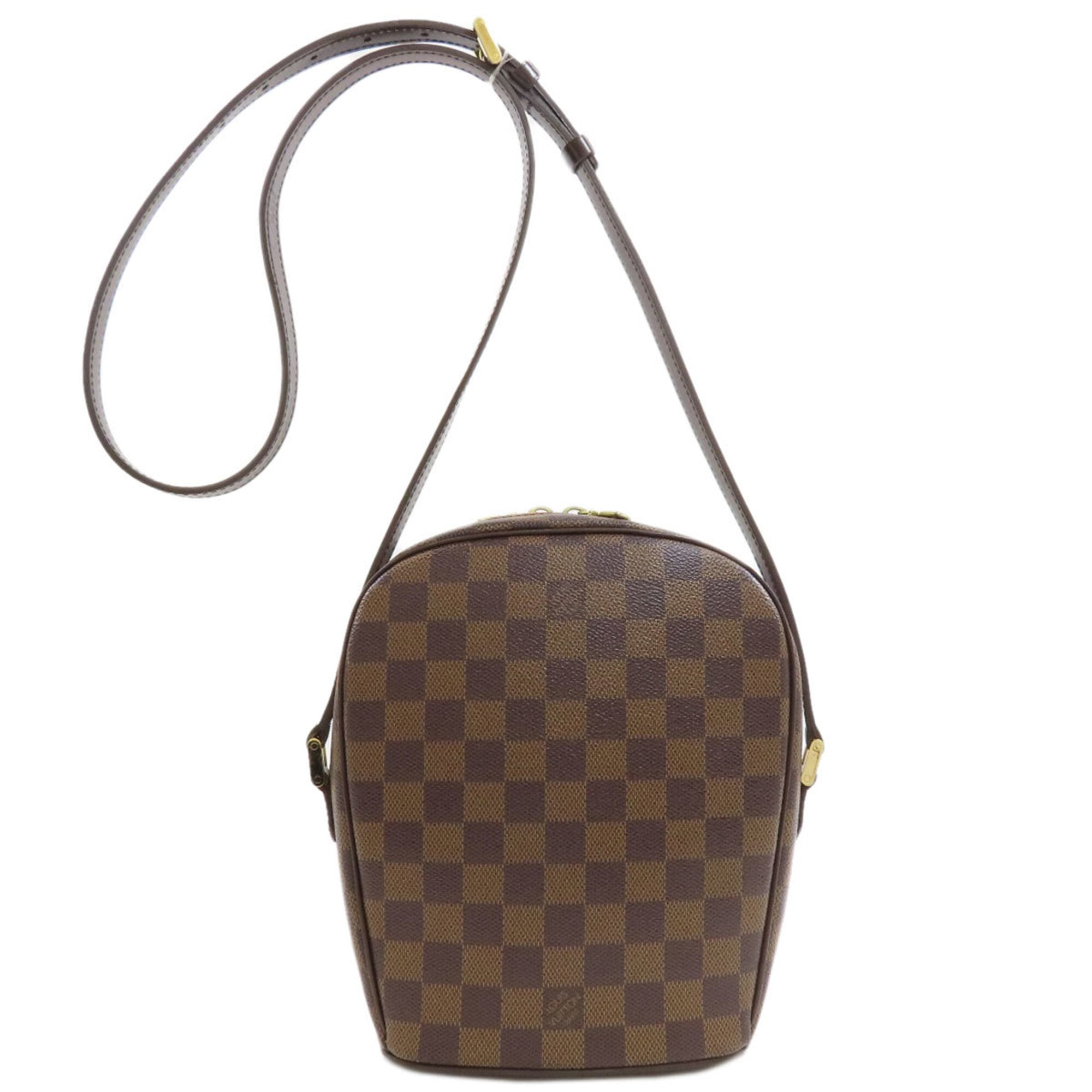 Louis Vuitton Damier Damier Canvas Ebene Damier Canvas Shoulder Bag (Pre-Owned)