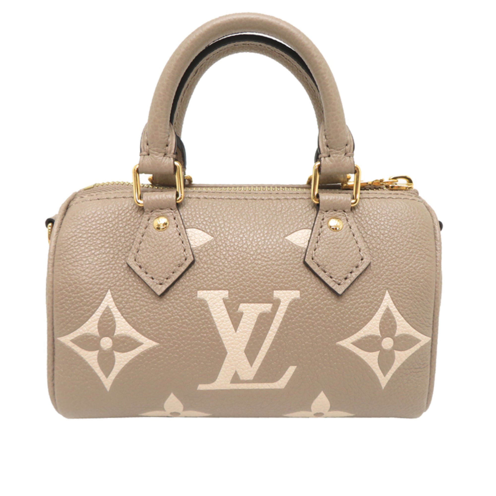 Louis Vuitton Gray Monogram Empreinte Handbag (Pre-Owned)