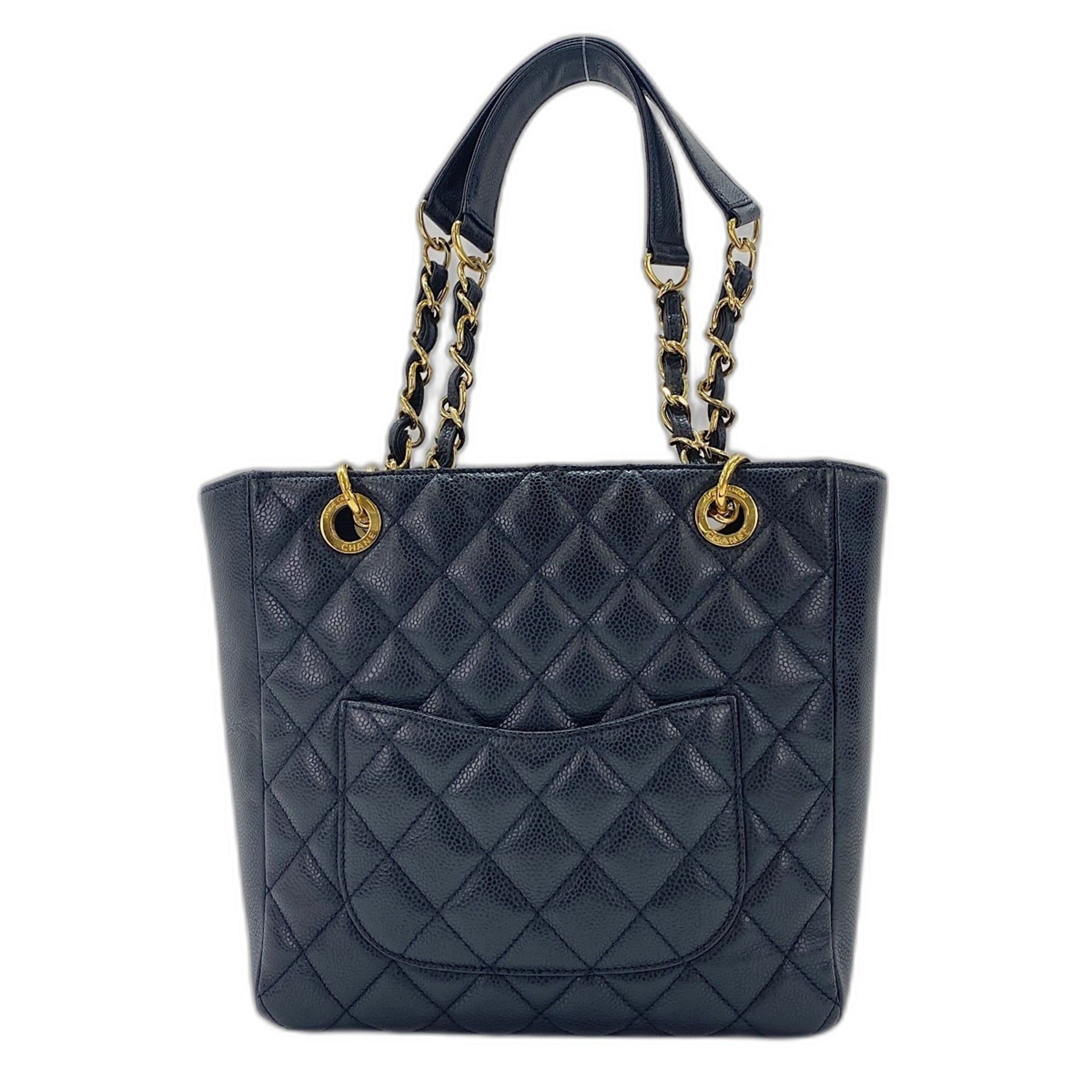 Chanel Matelasse Black Handbag (Pre-Owned)