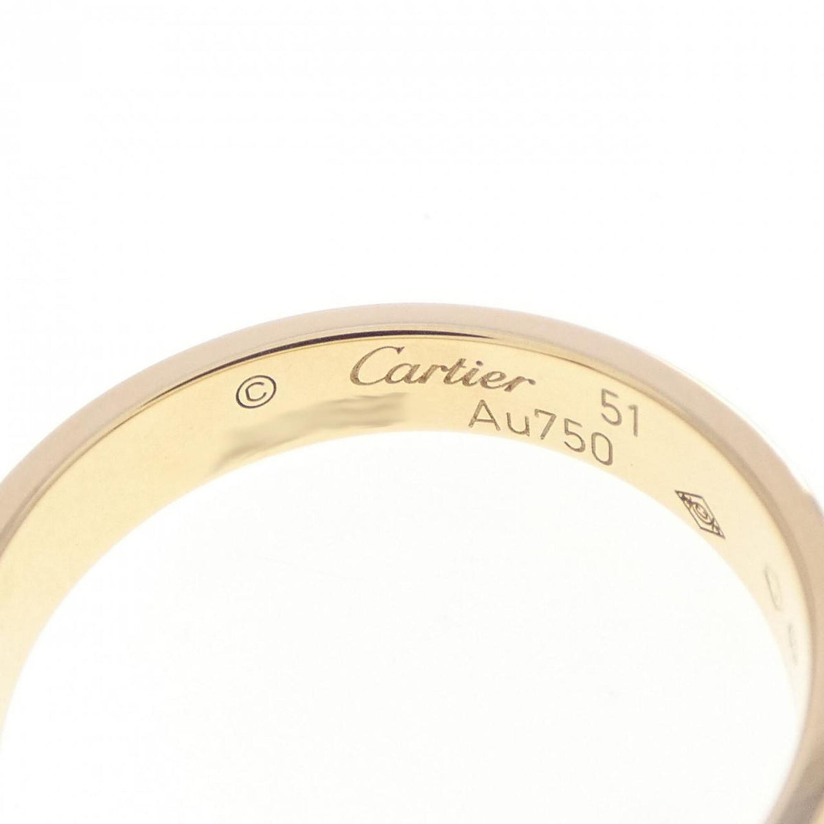 Cartier Yellow Gold (18K) Band Ring (Pre-Owned)