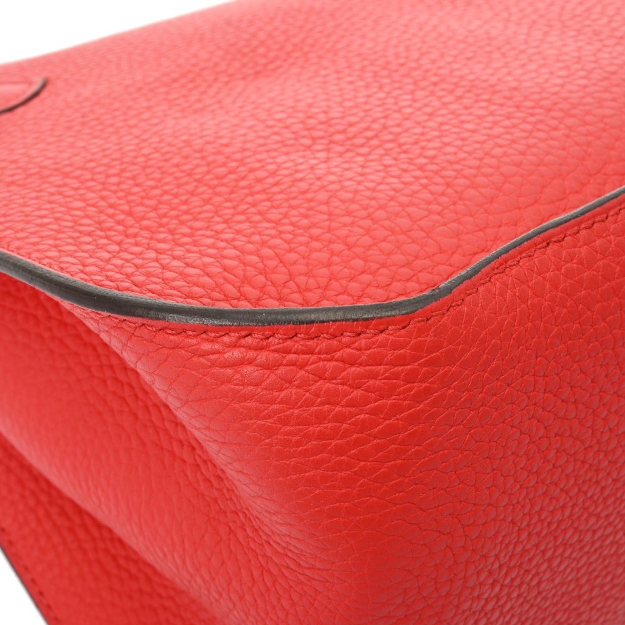Hermes Taurillon Clemence Leather Shoulder Bag (Pre-Owned)