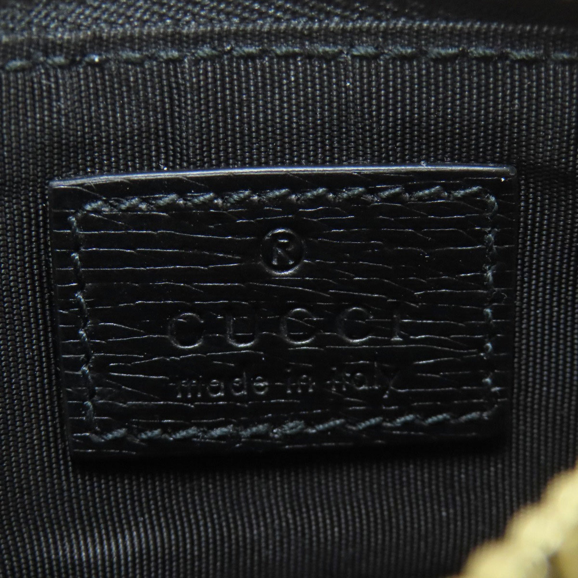 Gucci Black Leather Coin Purse/Coin Case (Pre-Owned)
