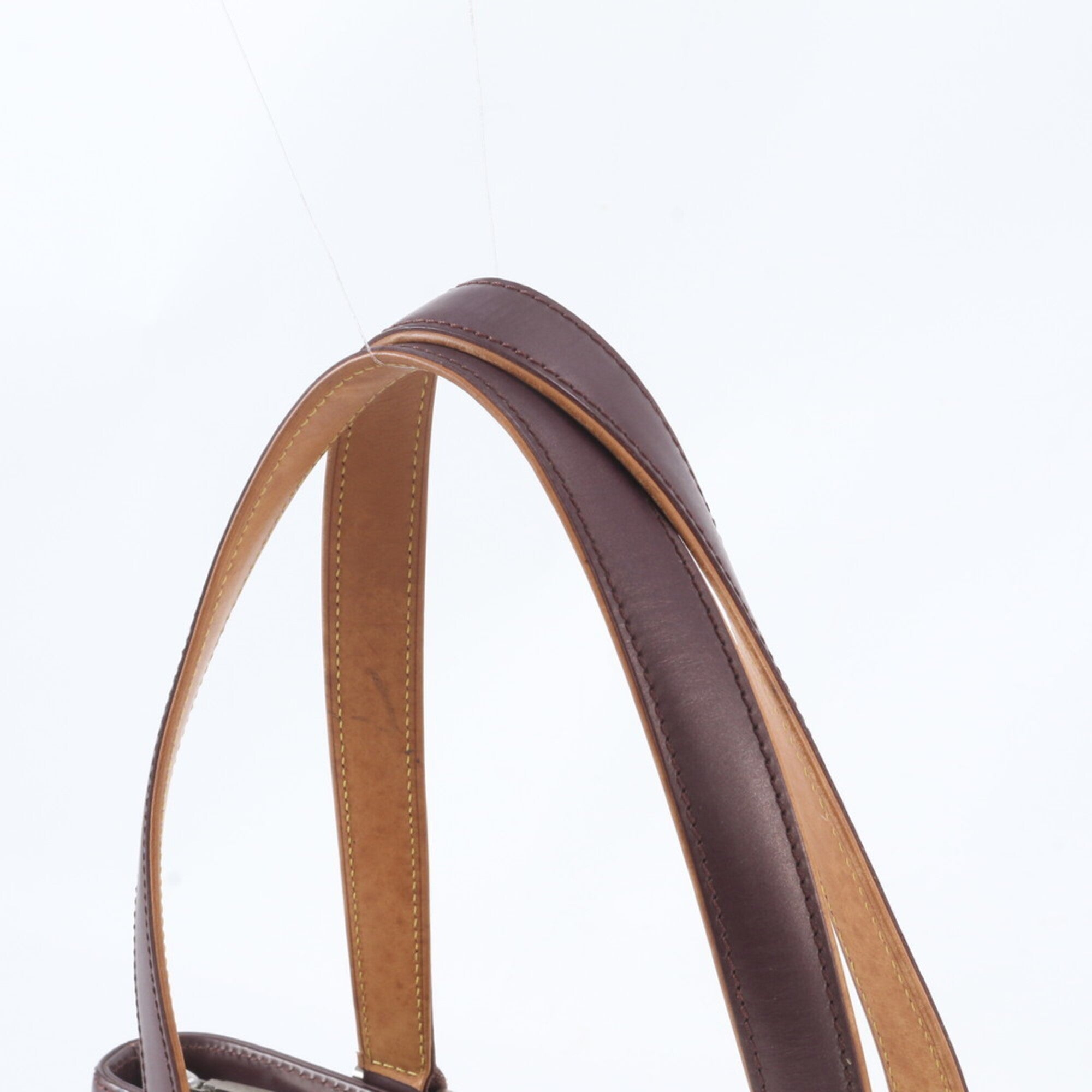 Louis Vuitton Monogram Violet Leather Handbag Tote Bag (Pre-Owned)
