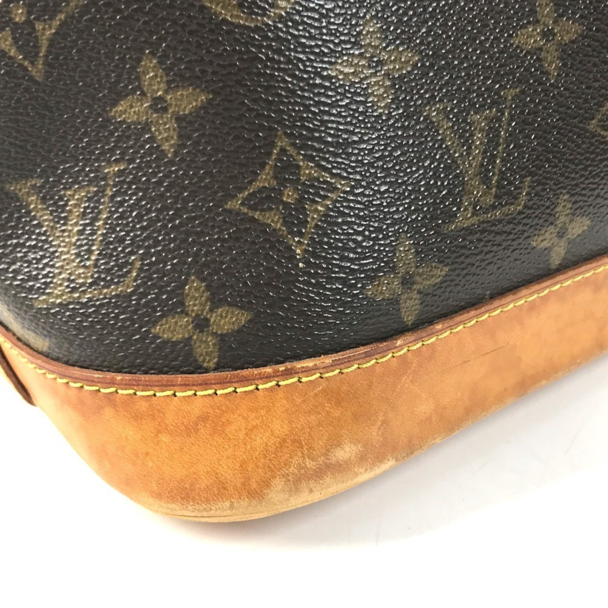 Louis Vuitton Brown Galle Monogram Handbag Tote Bag (Pre-Owned)