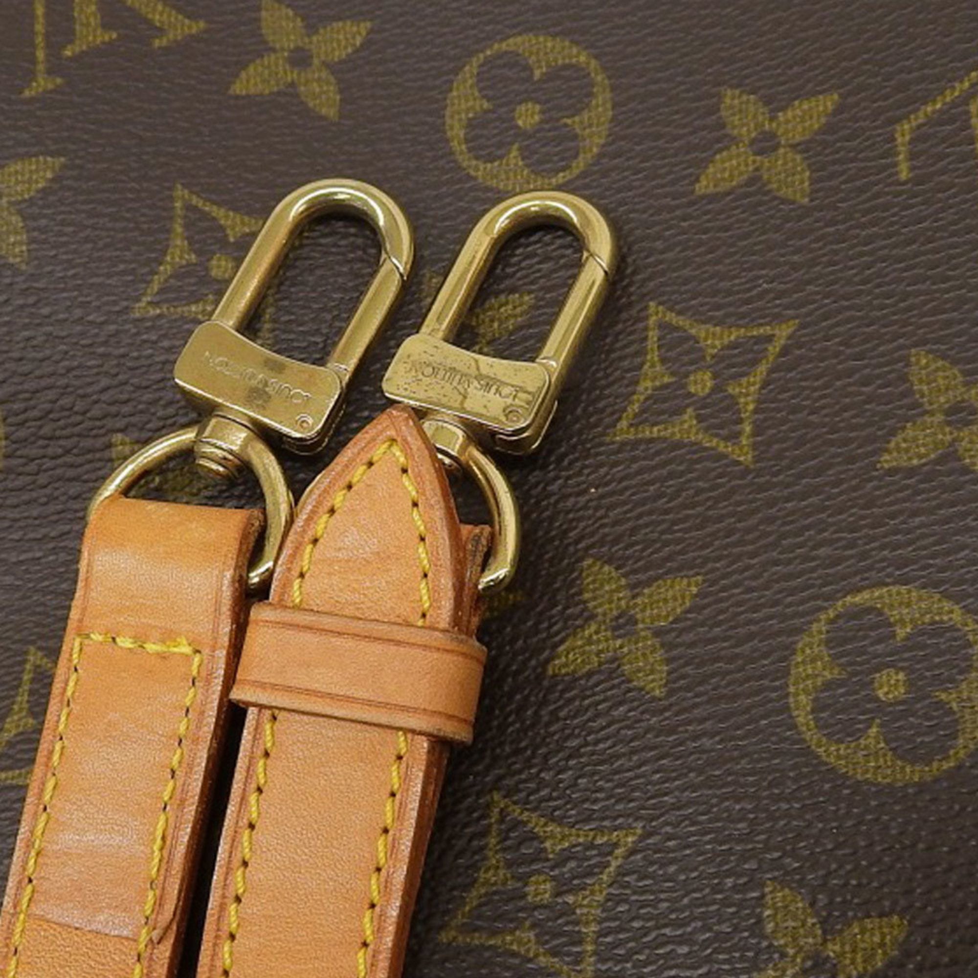 Louis Vuitton Brown Monogram Pvc Leather Briefcase (Pre-Owned)
