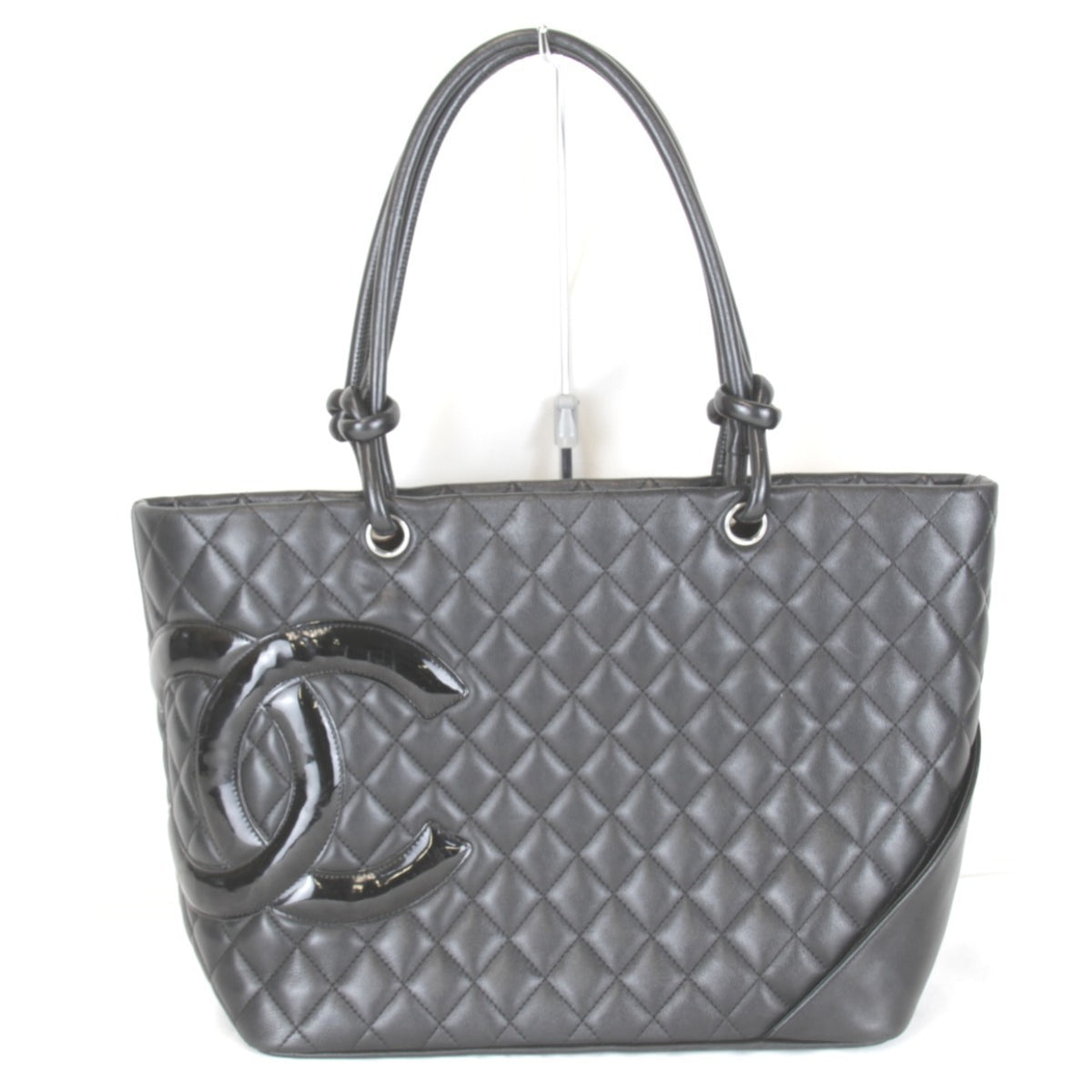 Chanel Black Cambon Ligne Tote Bag (Pre-Owned)