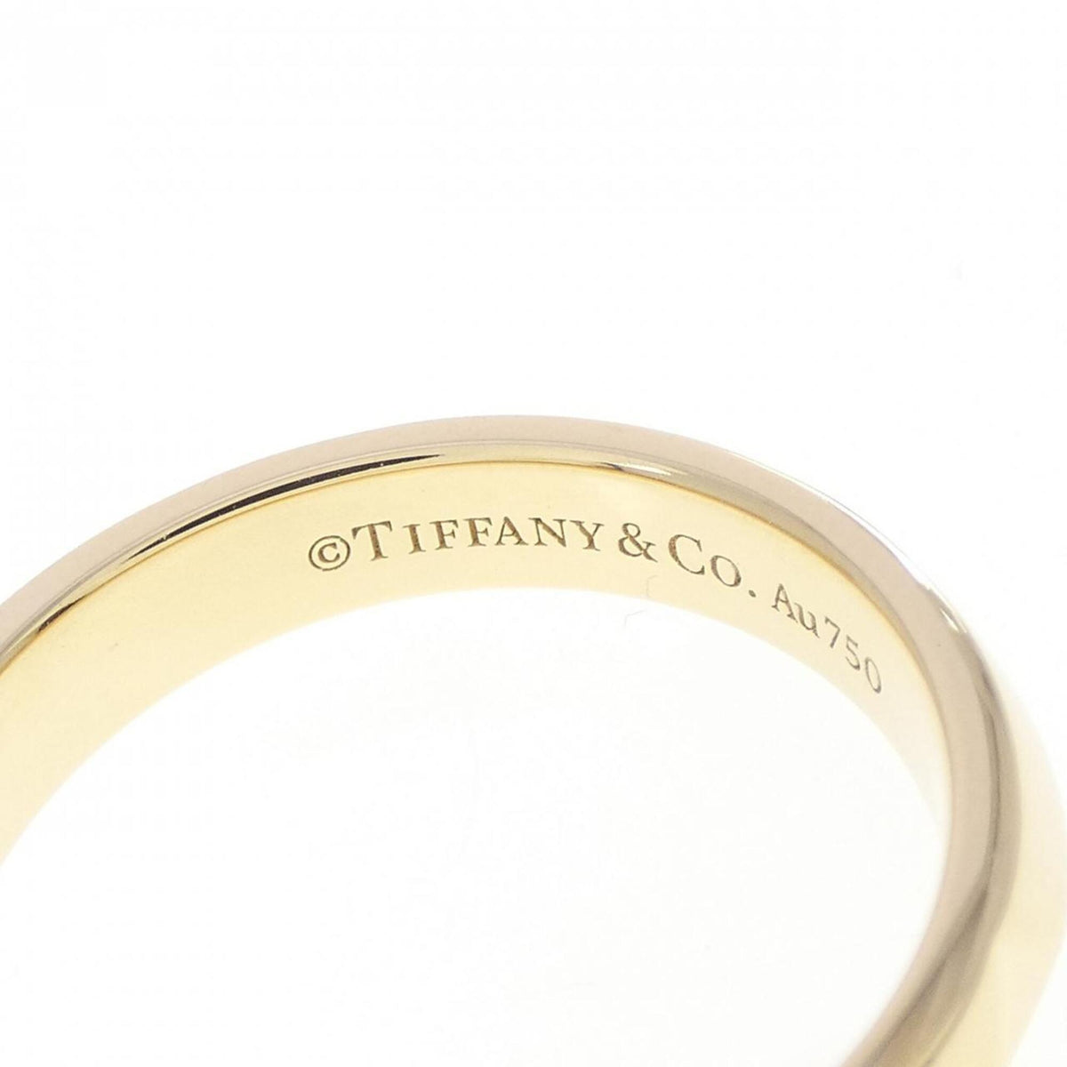 Tiffany Yellow Gold (18K) Band Ring (Pre-Owned)