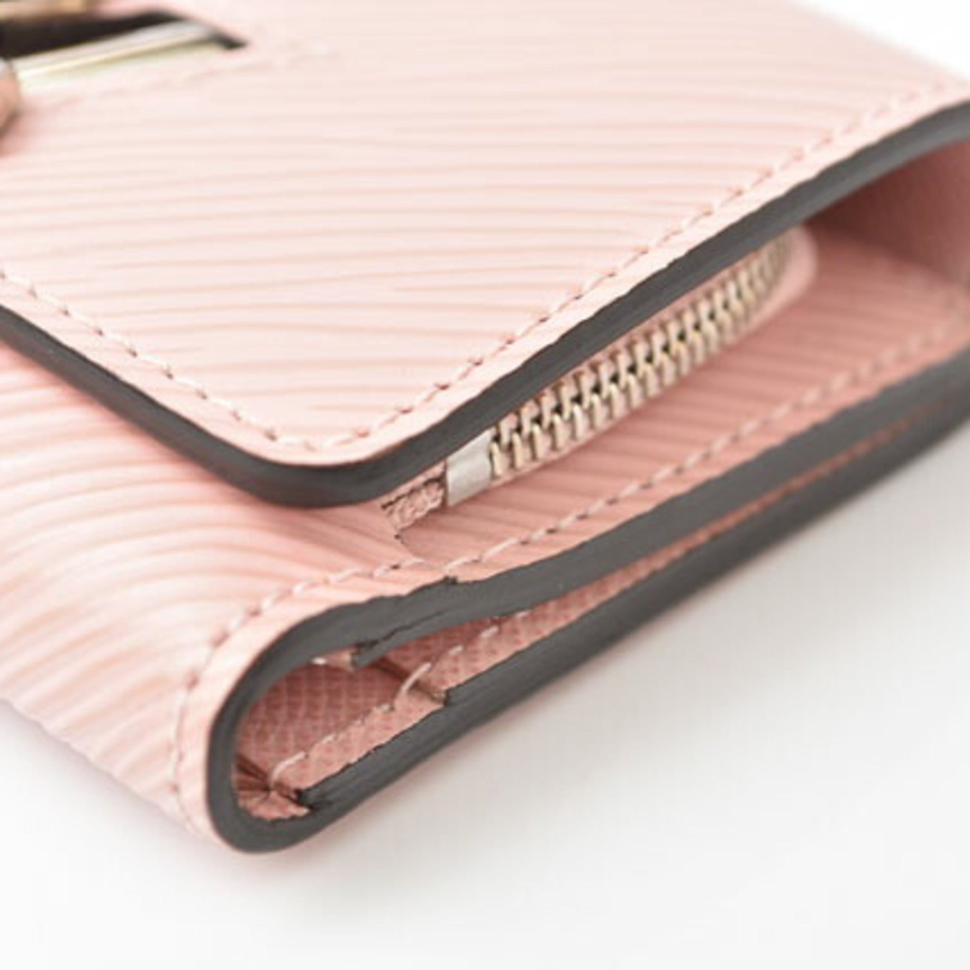 Louis Vuitton Epi Rose Ballerine Epi Leather Wallet (Tri-Fold) (Pre-Owned)
