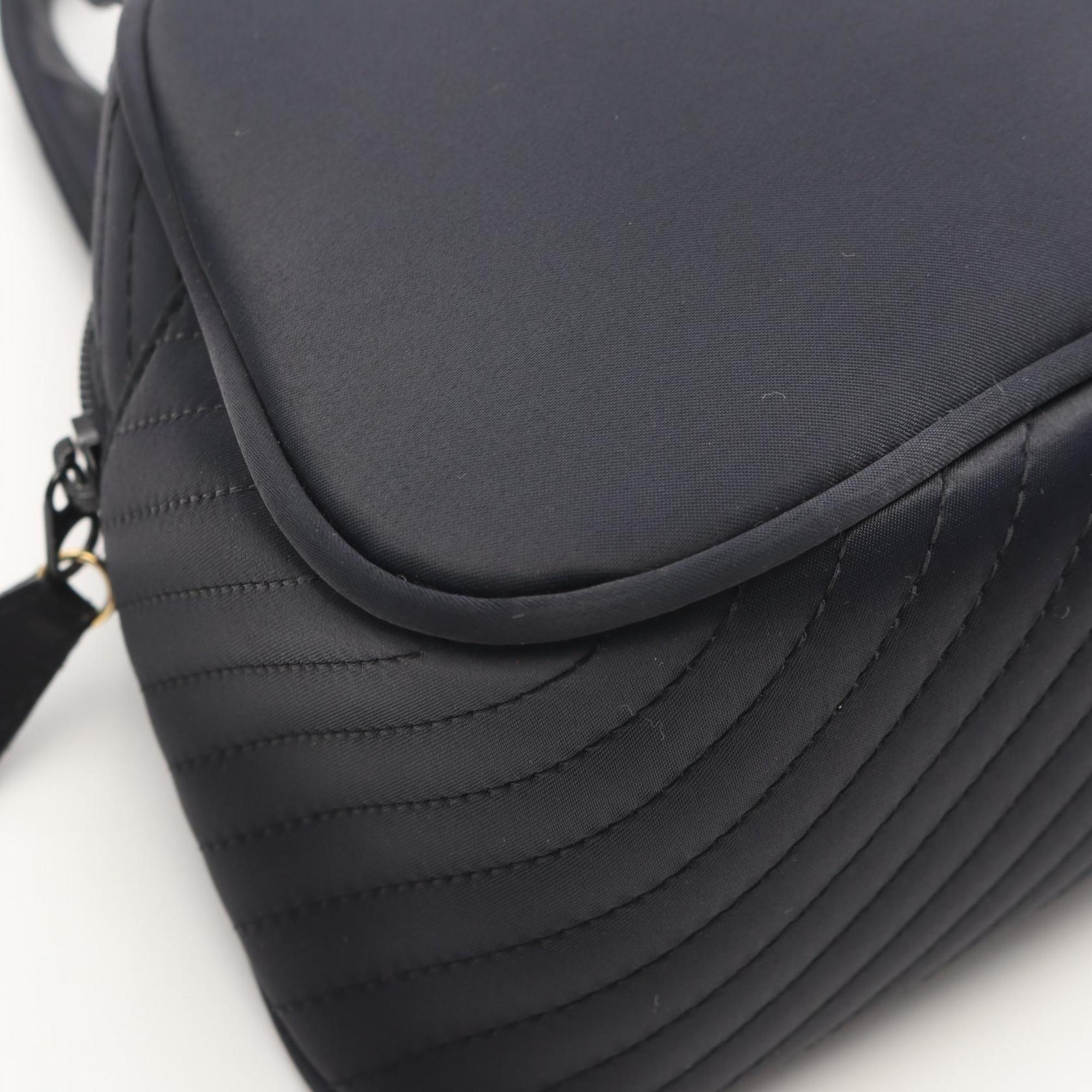 Yves Saint Laurent Navy Nylon Handbag (Pre-Owned)