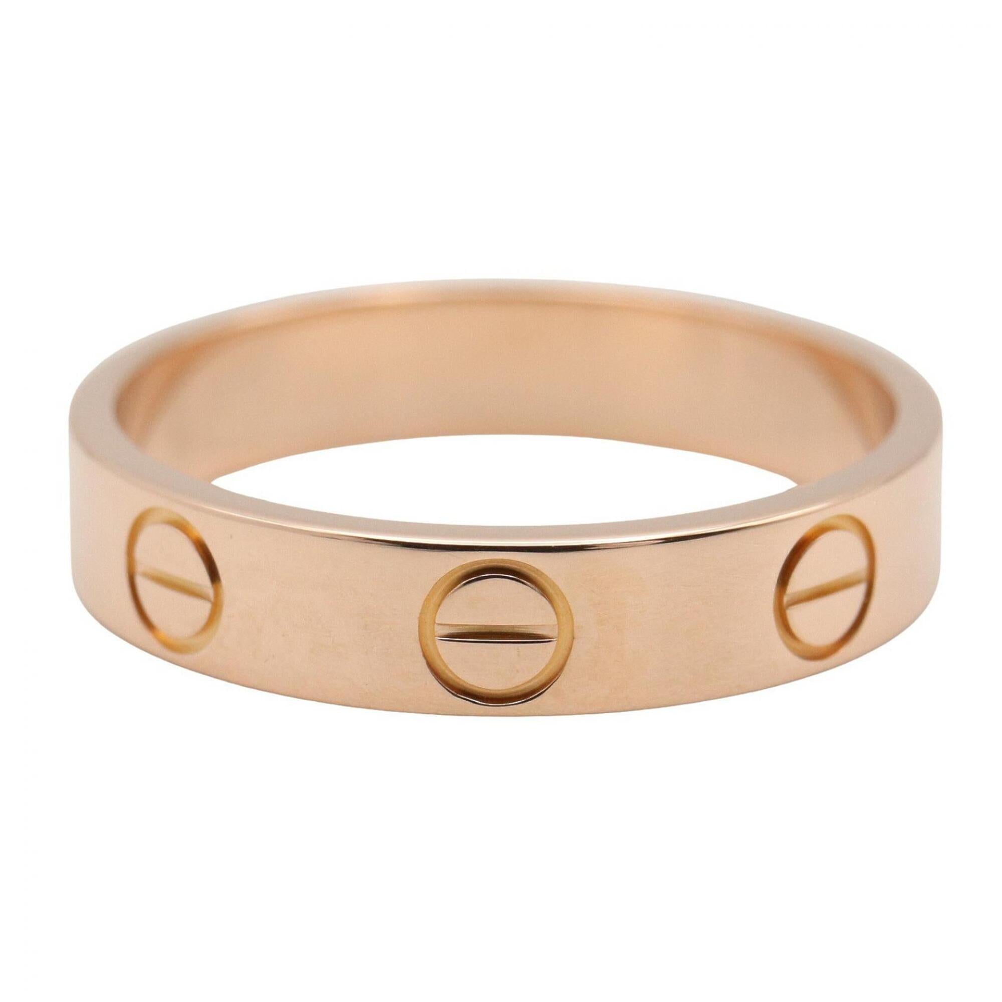 Cartier Gold Pink Gold (18K) Band Ring (Pre-Owned)