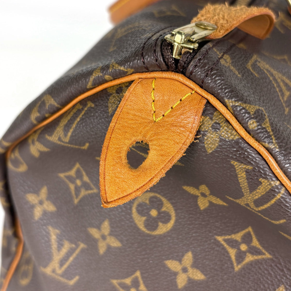 Louis Vuitton Brown Monogram Monogram Boston Bag Handbag (Pre-Owned)