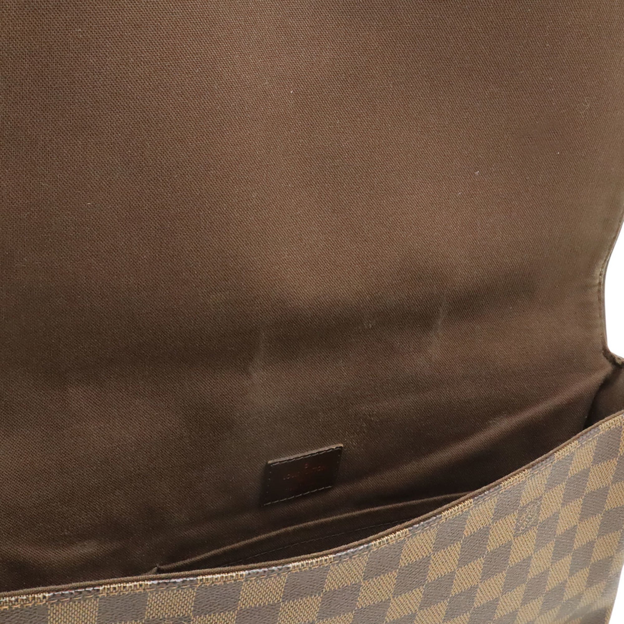 Louis Vuitton Brown Damier Canvas Pvc Handbag Shoulder Bag (Pre-Owned)