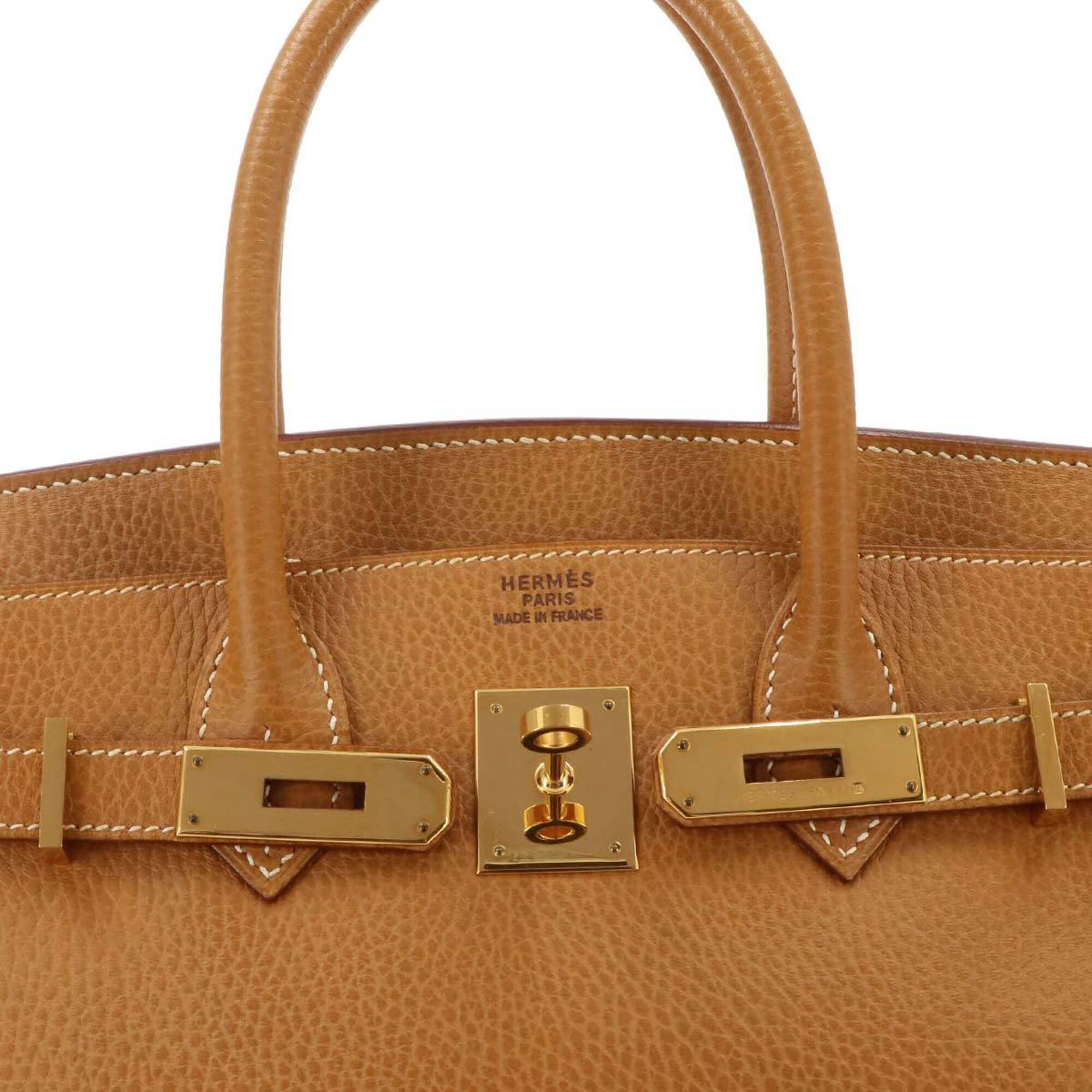 Hermes Natural Ardennes Leather Handbag (Pre-Owned)