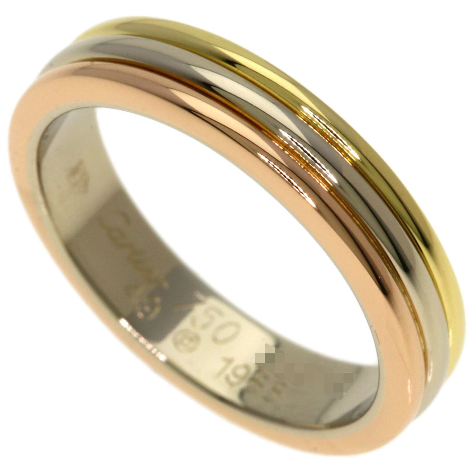 Cartier Yellow Gold (18K) Pink Gold (18K) White Gold (18K) Band Ring (Pre-Owned)