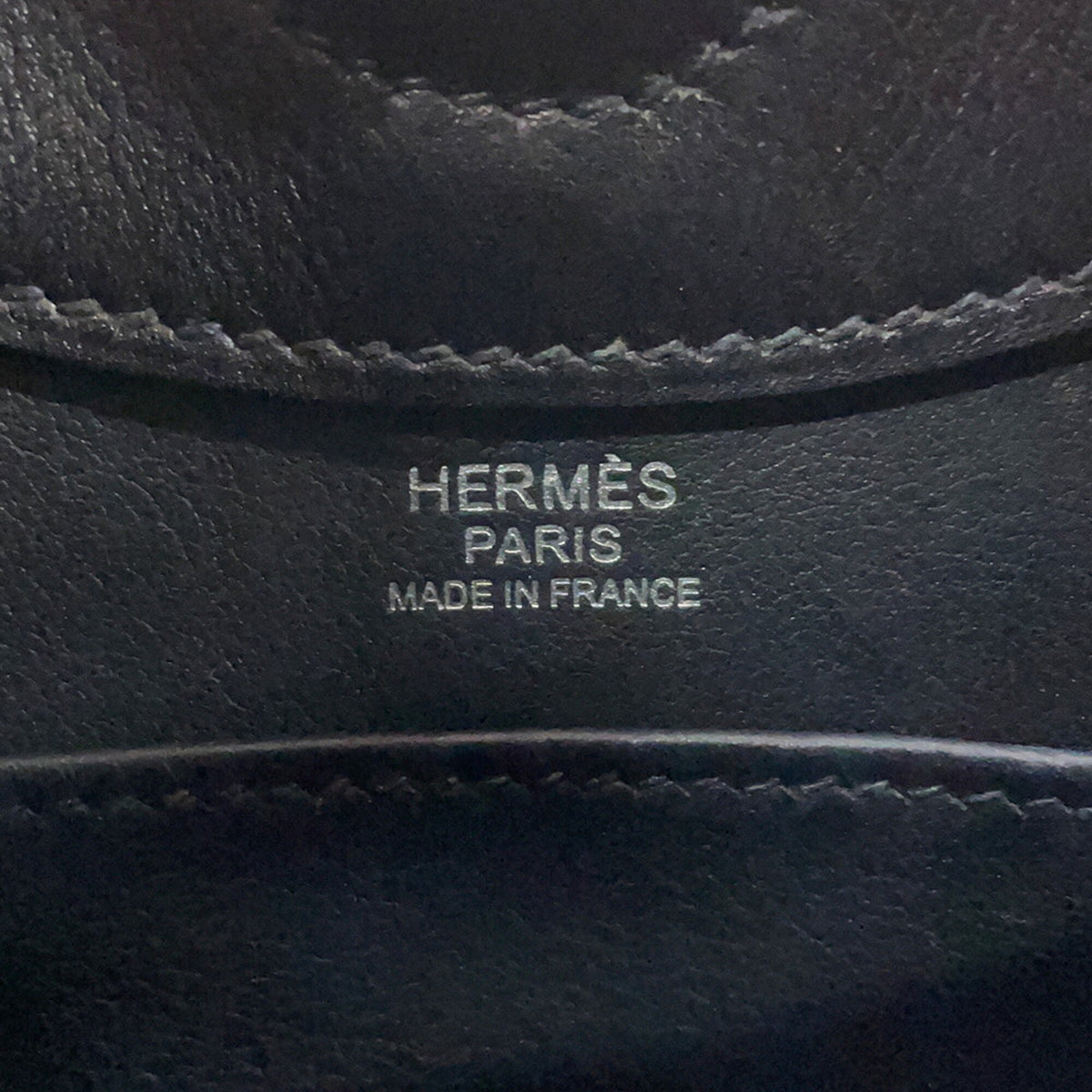 Hermes Kara Black Canvas Handbag Tote Bag (Pre-Owned)