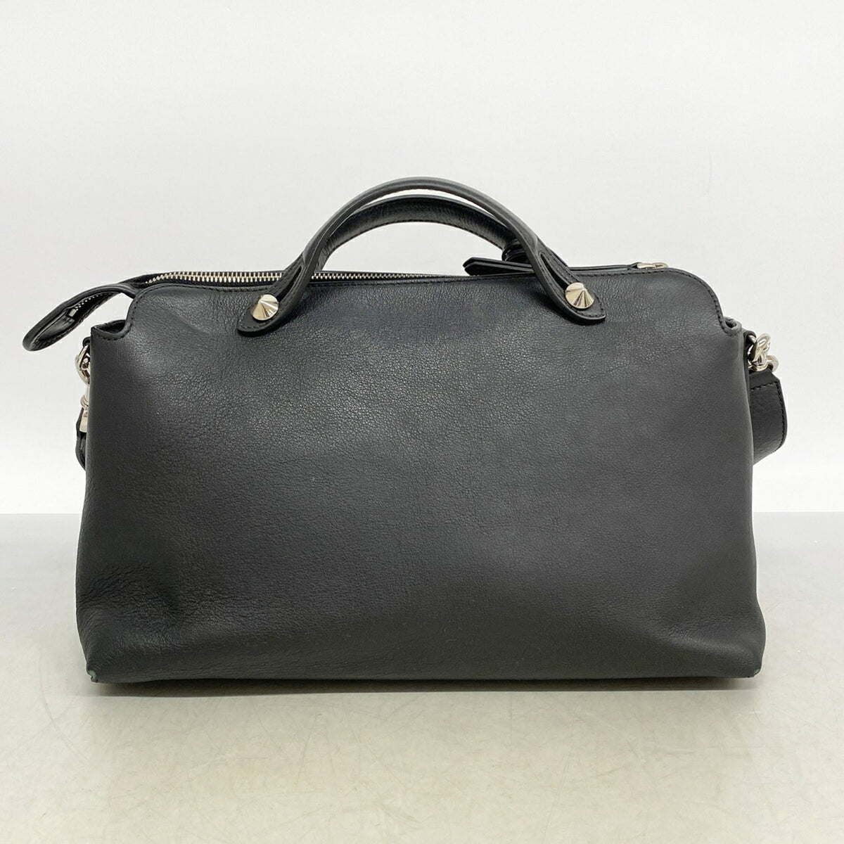 Fendi Black Leather Handbag (Pre-Owned)