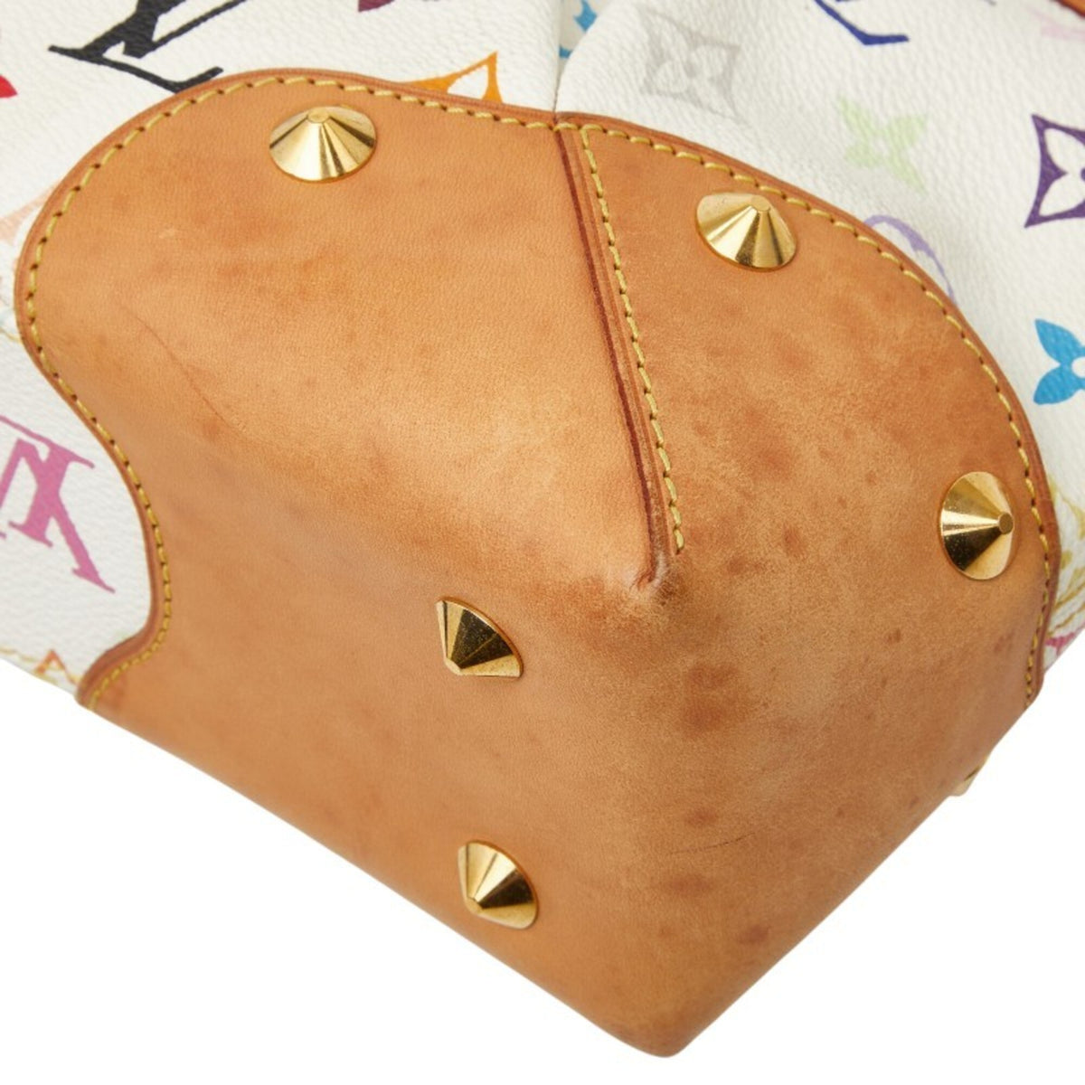 Louis Vuitton Blanc Multi-Color White Pvc Leather Handbag Shoulder Bag (Pre-Owned)