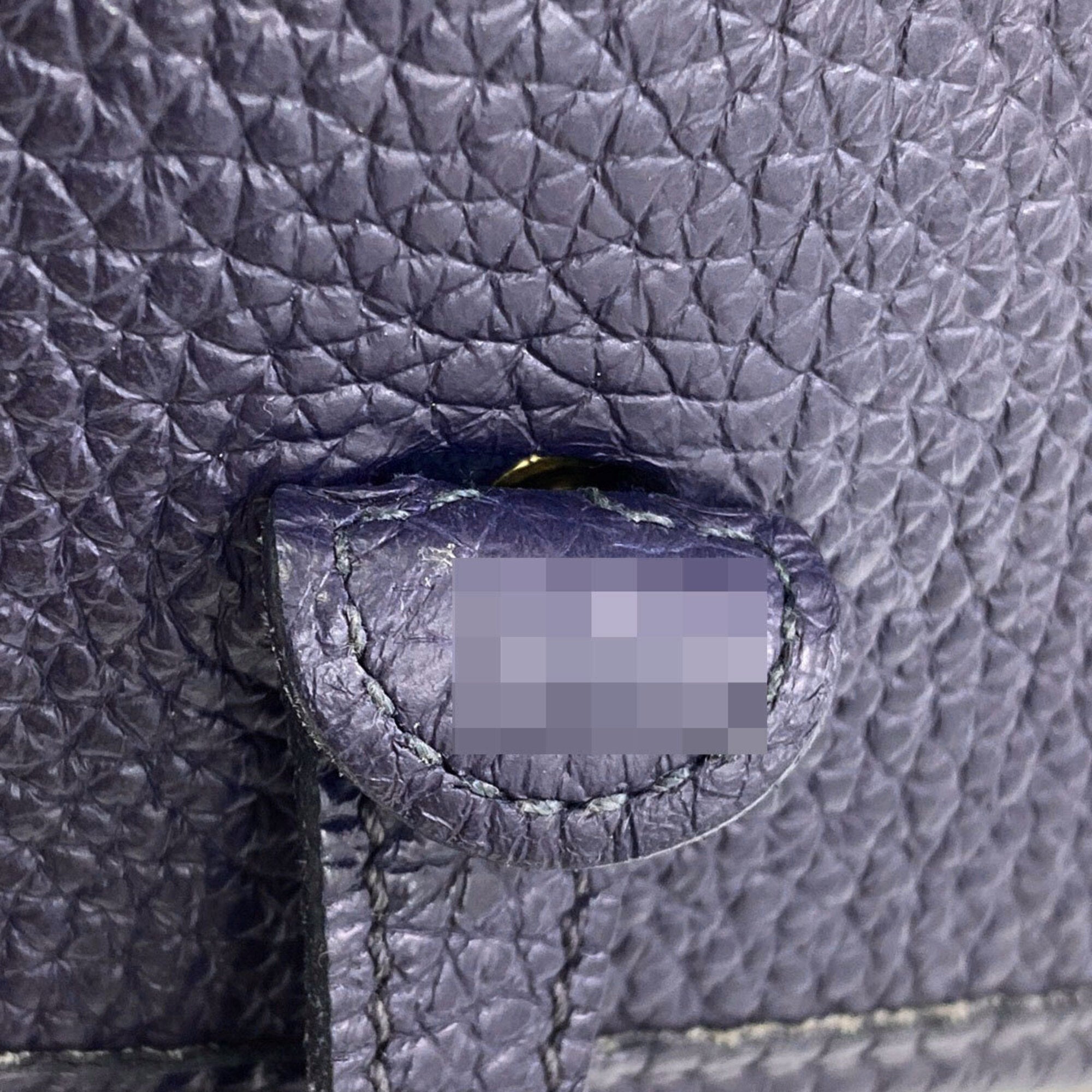 Hermes Navy Shoulder Bag (Pre-Owned)