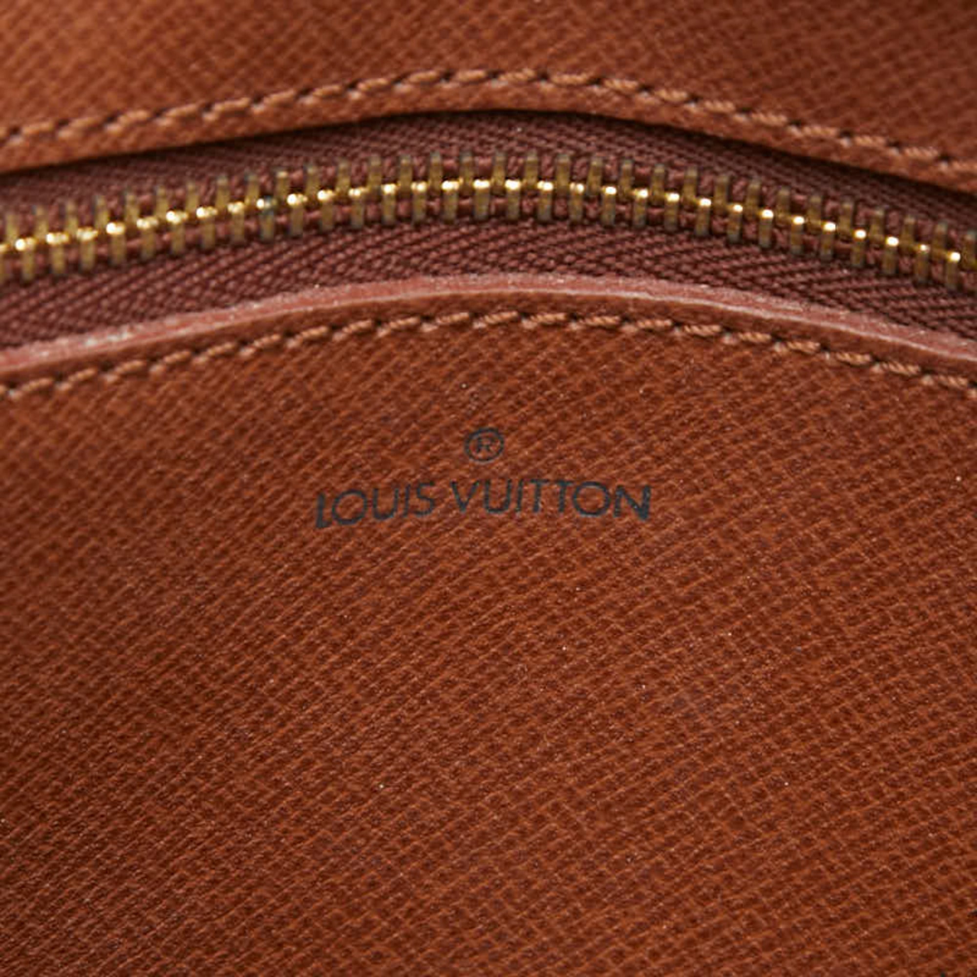 Louis Vuitton Brown Pvc Leather Shoulder Bag (Pre-Owned)