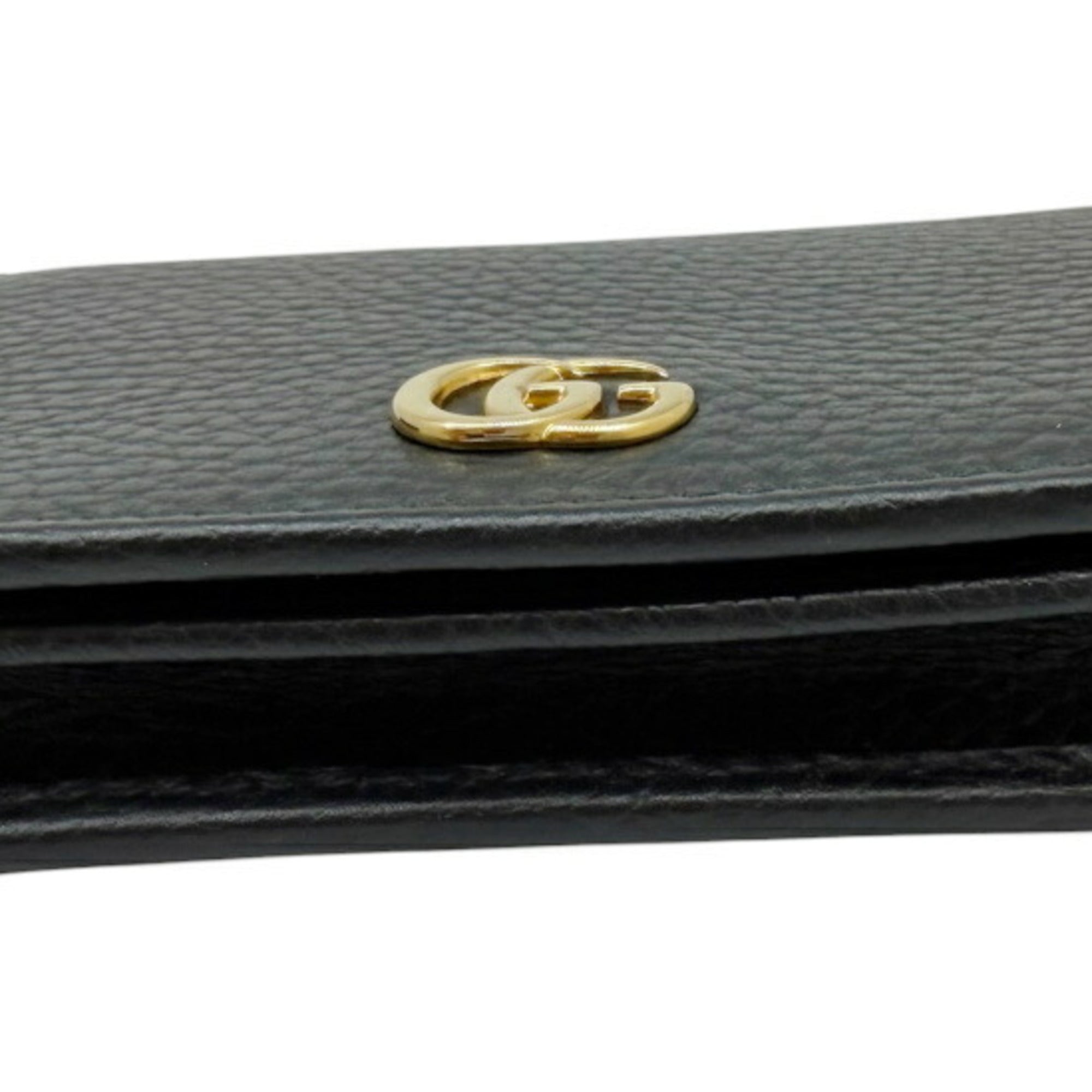Gucci Black Leather Wallet (Bi-Fold) (Pre-Owned)