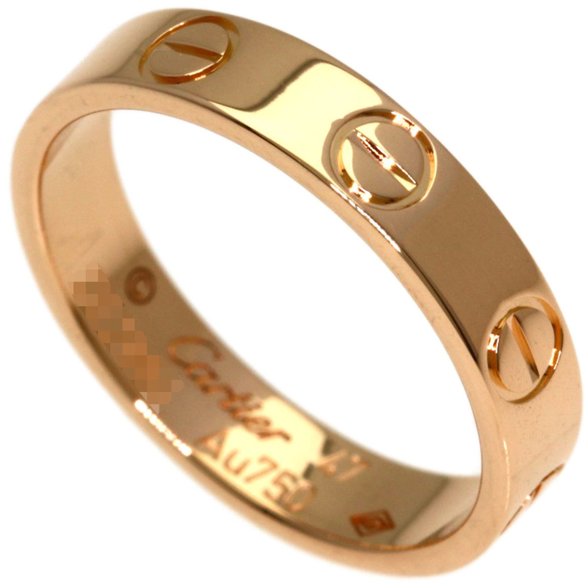Cartier Pink Gold (18K) Band Ring (Pre-Owned)