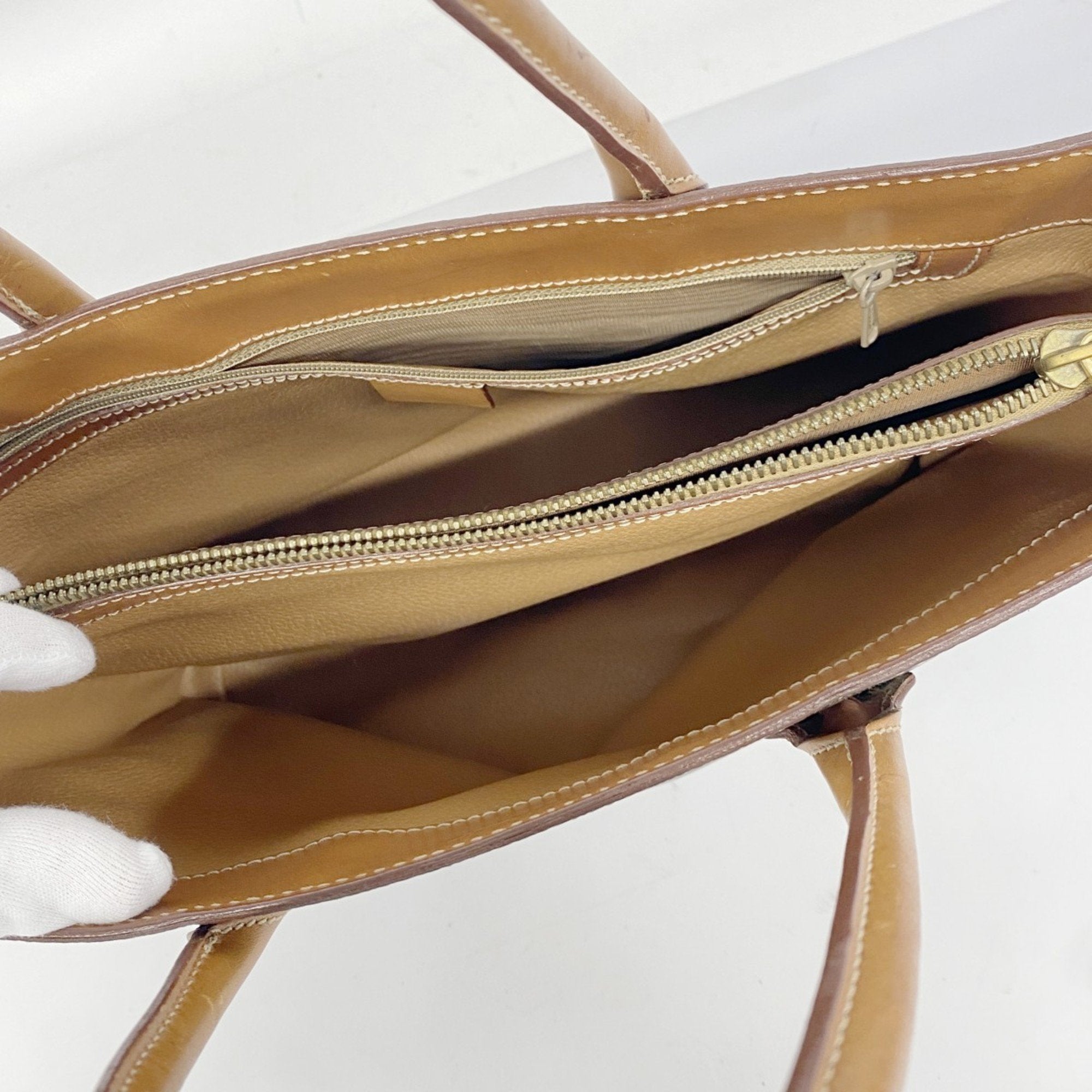 Celine Brown Pvc Tote Bag (Pre-Owned)