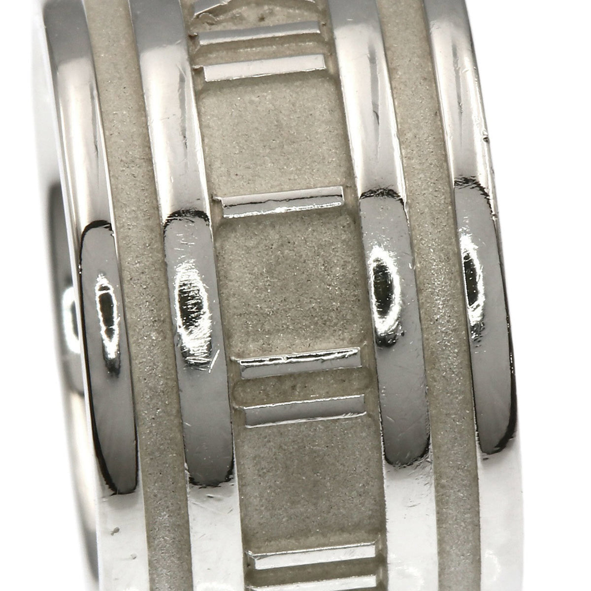 Tiffany Silver Silver Band Ring (Pre-Owned)